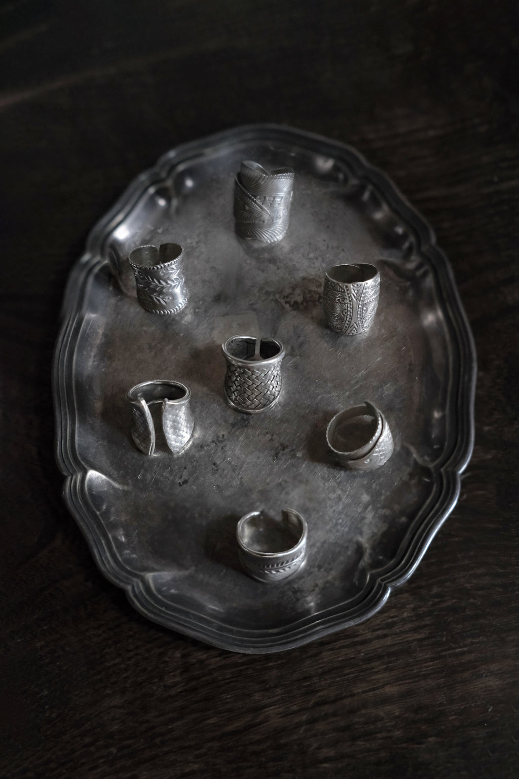 Ethnic Handcrafted Silver Ring _ WA ⅩⅧ