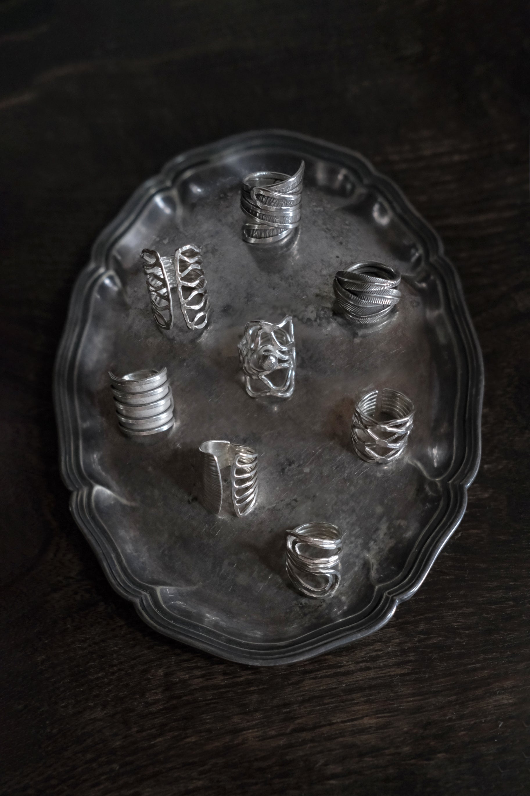 Ethnic Handcrafted Silver Ring _ WA Ⅶ
