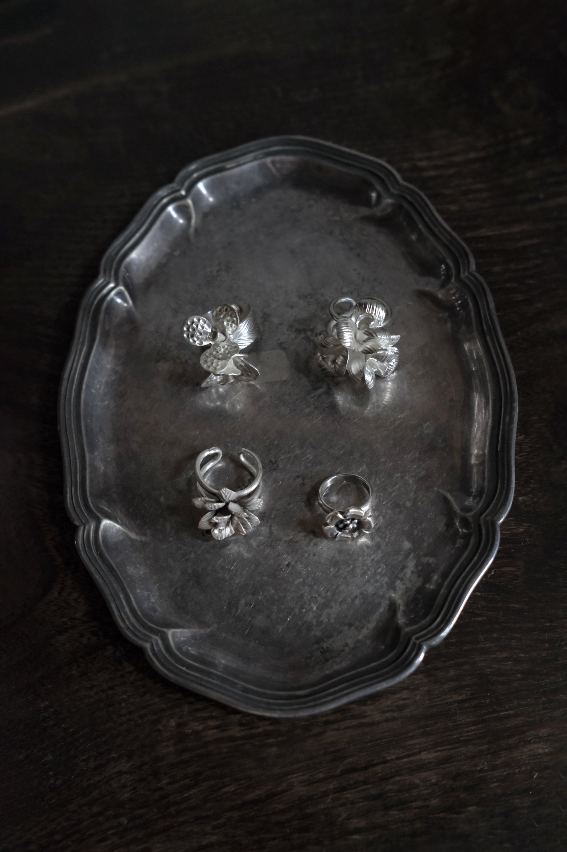 Ethnic Handcrafted Silver Ring _ BO Ⅹ Ⅵ