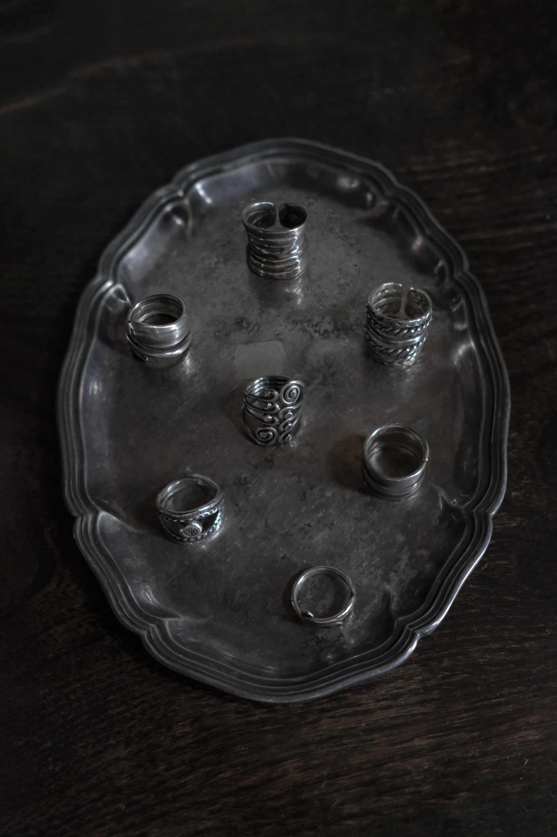 Ethnic Handcrafted Silver Ring _ WA ⅩⅣ