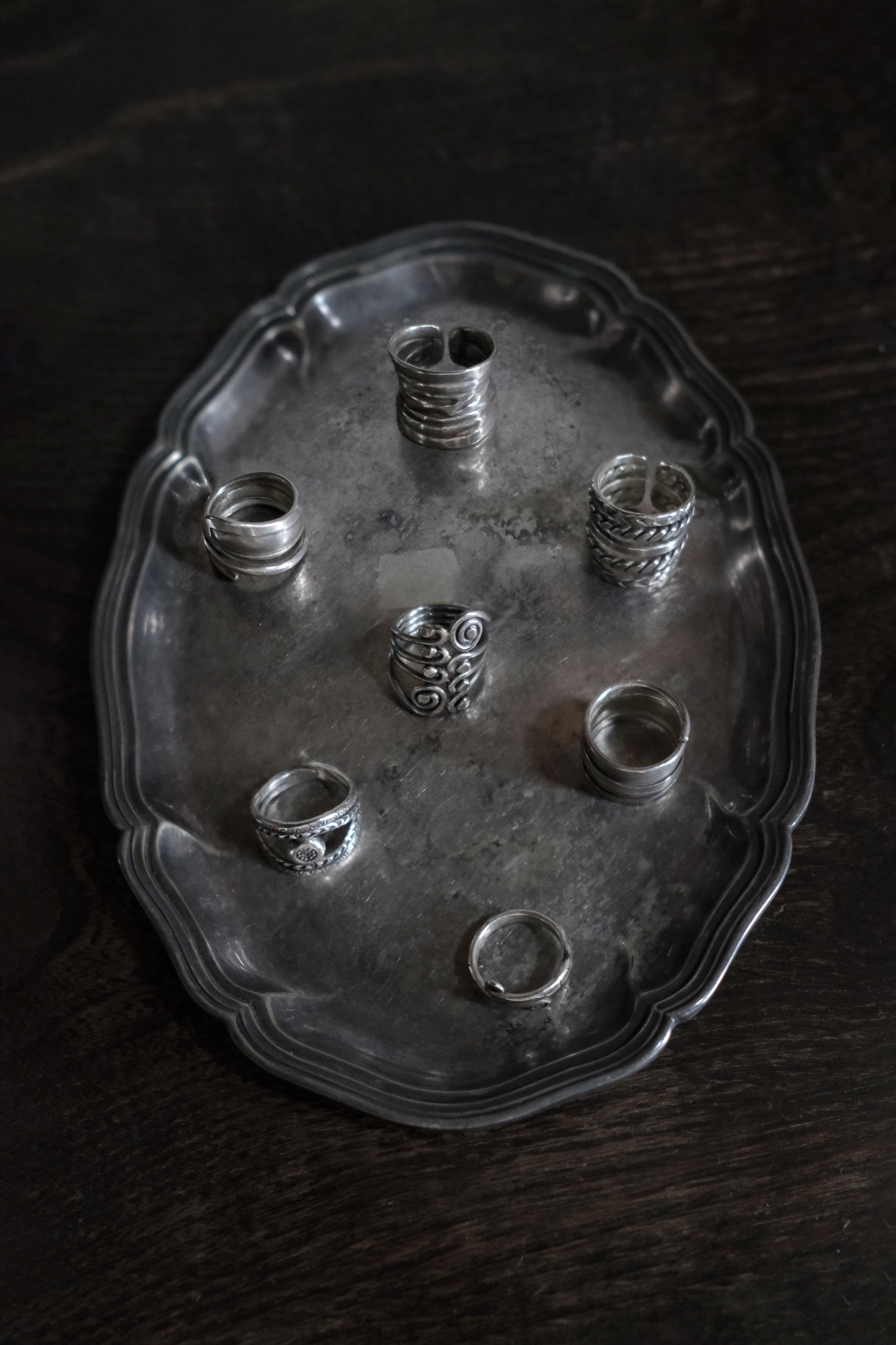 Ethnic Handcrafted Silver Ring _ WA ⅩⅩⅩ