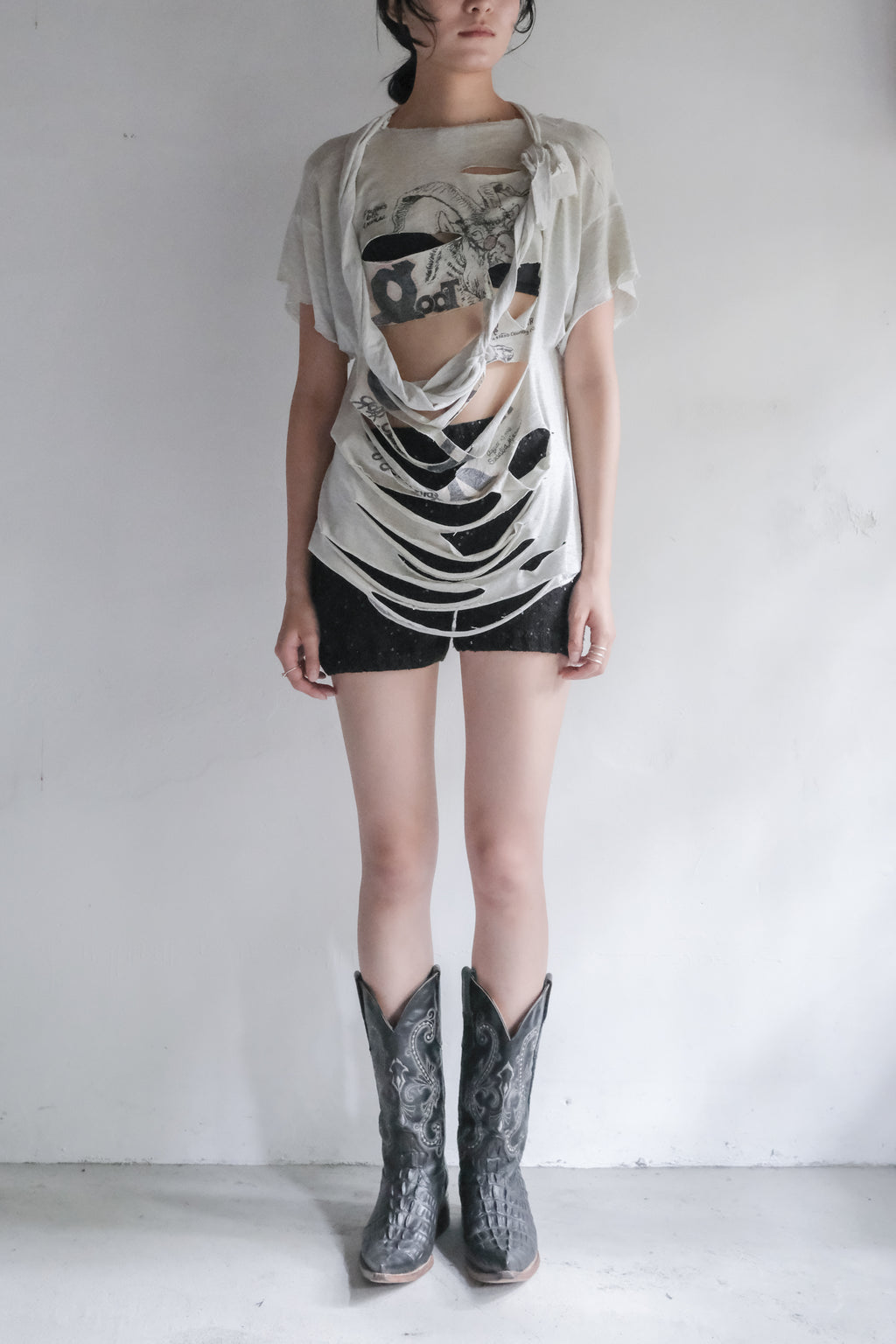 "𝒁/𝑵.𝑳" Rework Trashed Tee