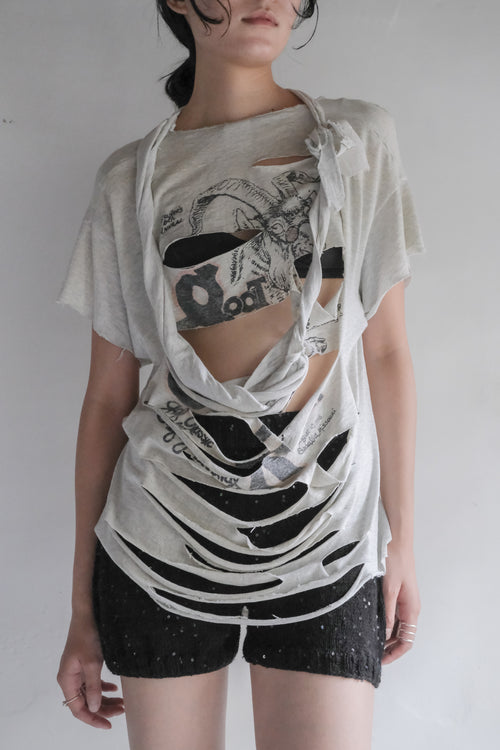 "𝒁/𝑵.𝑳" Rework Trashed Tee