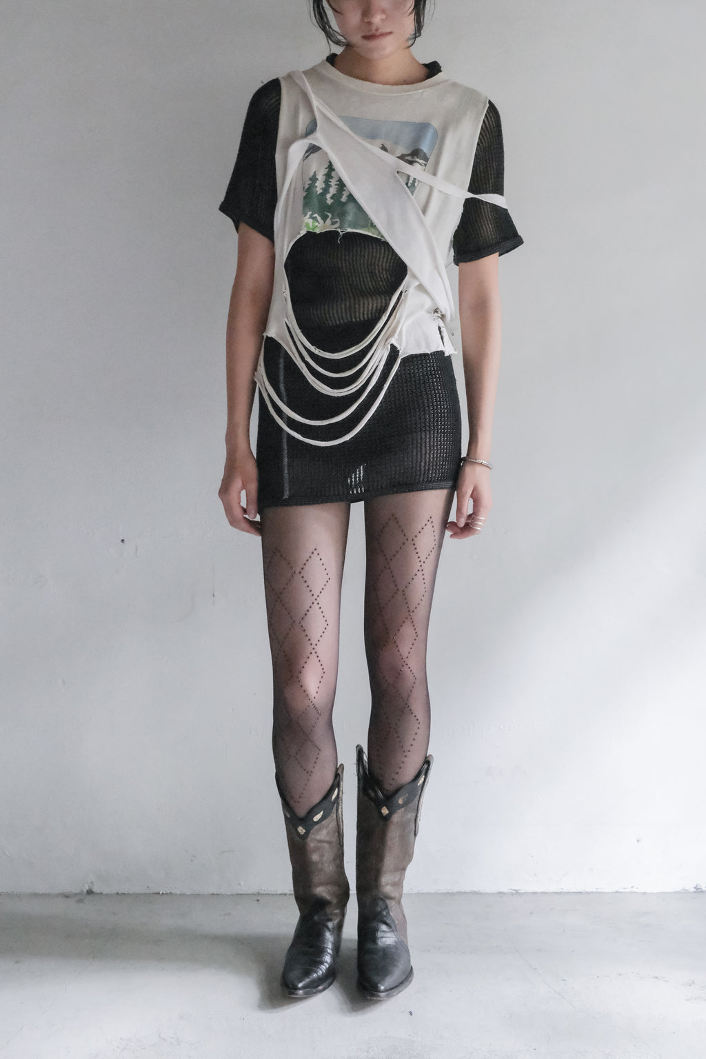 "𝒁/𝑵.𝑳" Rework Trashed Tee