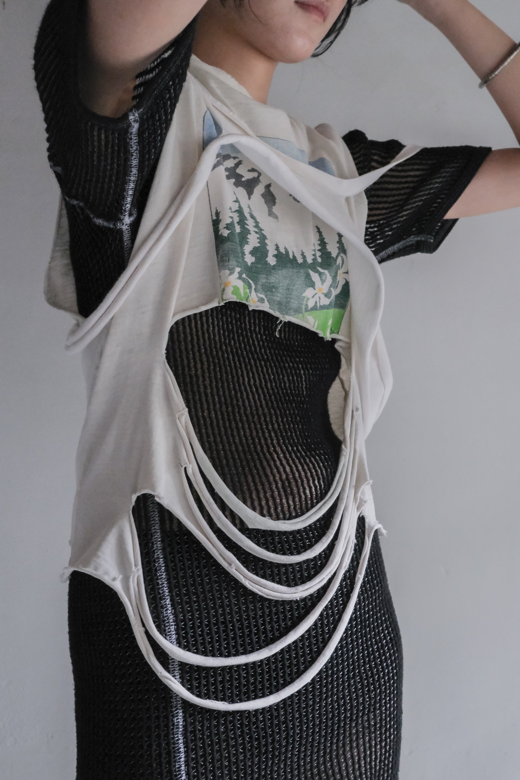 "𝒁/𝑵.𝑳" Rework Trashed Tee