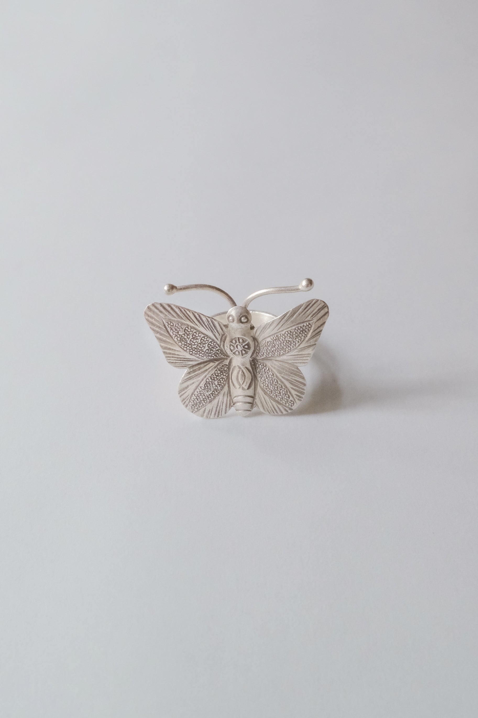 Ethnic Handcrafted Silver Ring _ CR II