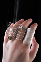 Ethnic Handcrafted Silver Ring _ WA XXII
