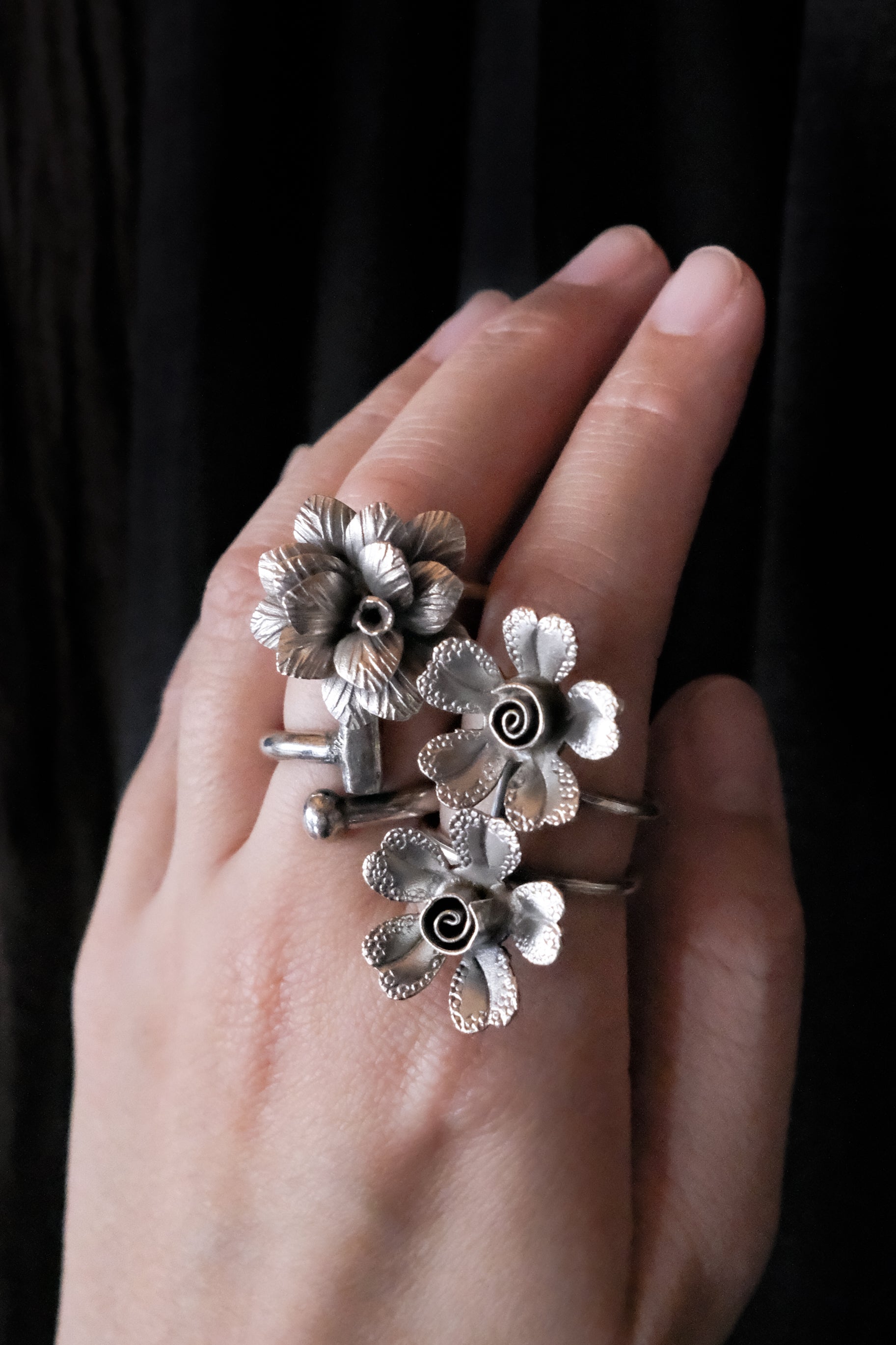 Ethnic Handcrafted Silver Ring _ MI Ⅷ