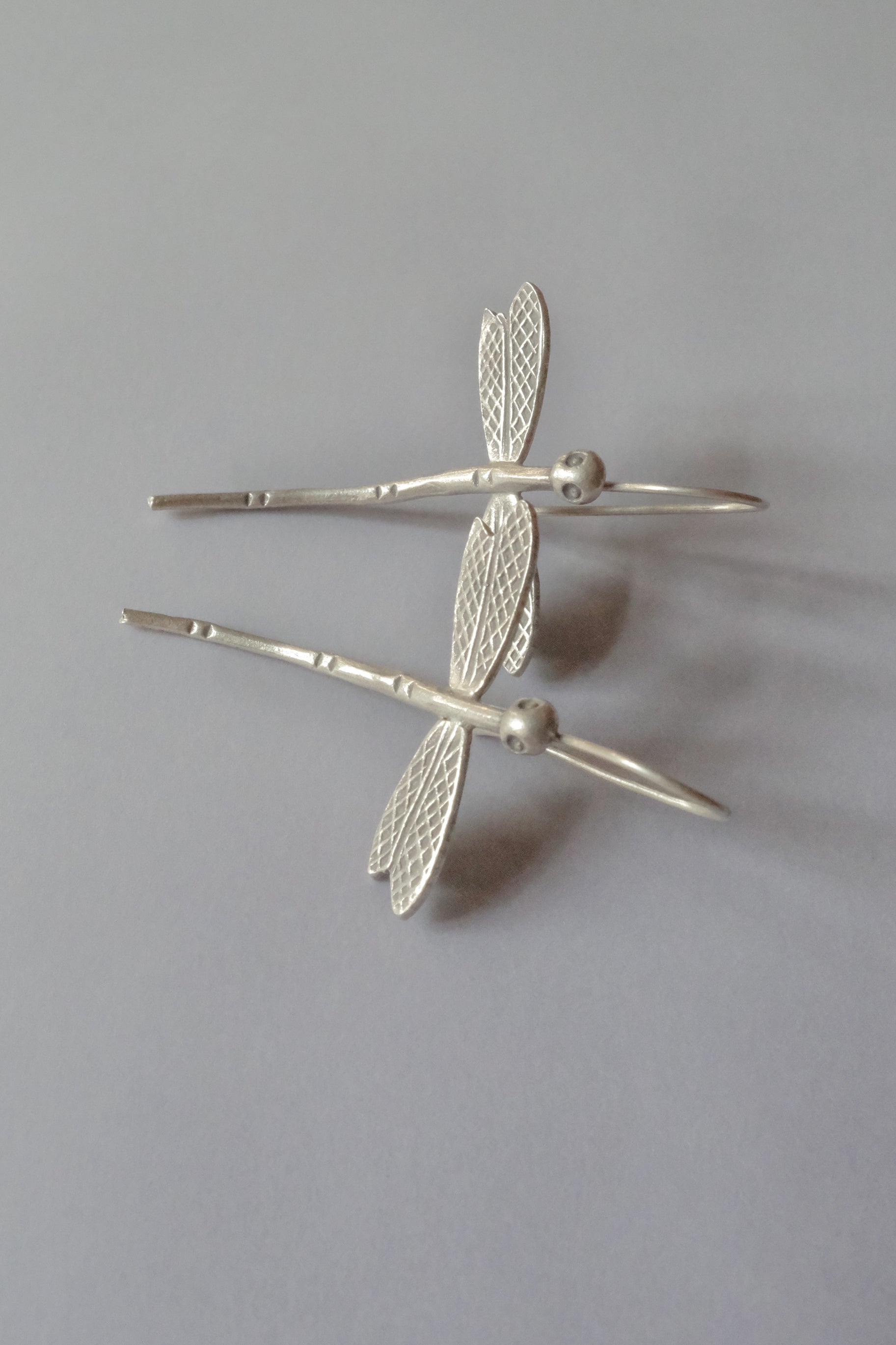 Ethnic Handcrafted Silver Earrings _ CR II