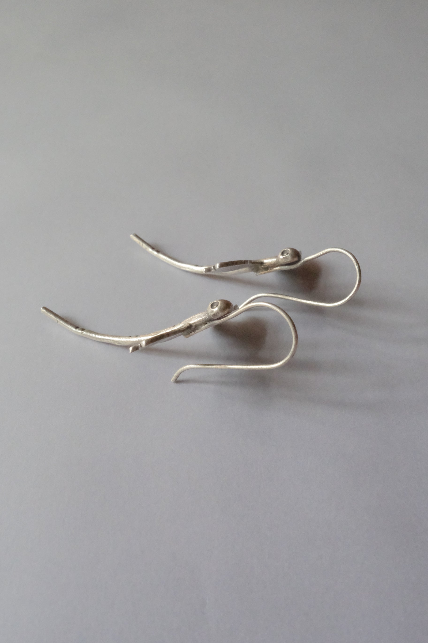 Ethnic Handcrafted Silver Earrings _ CR II