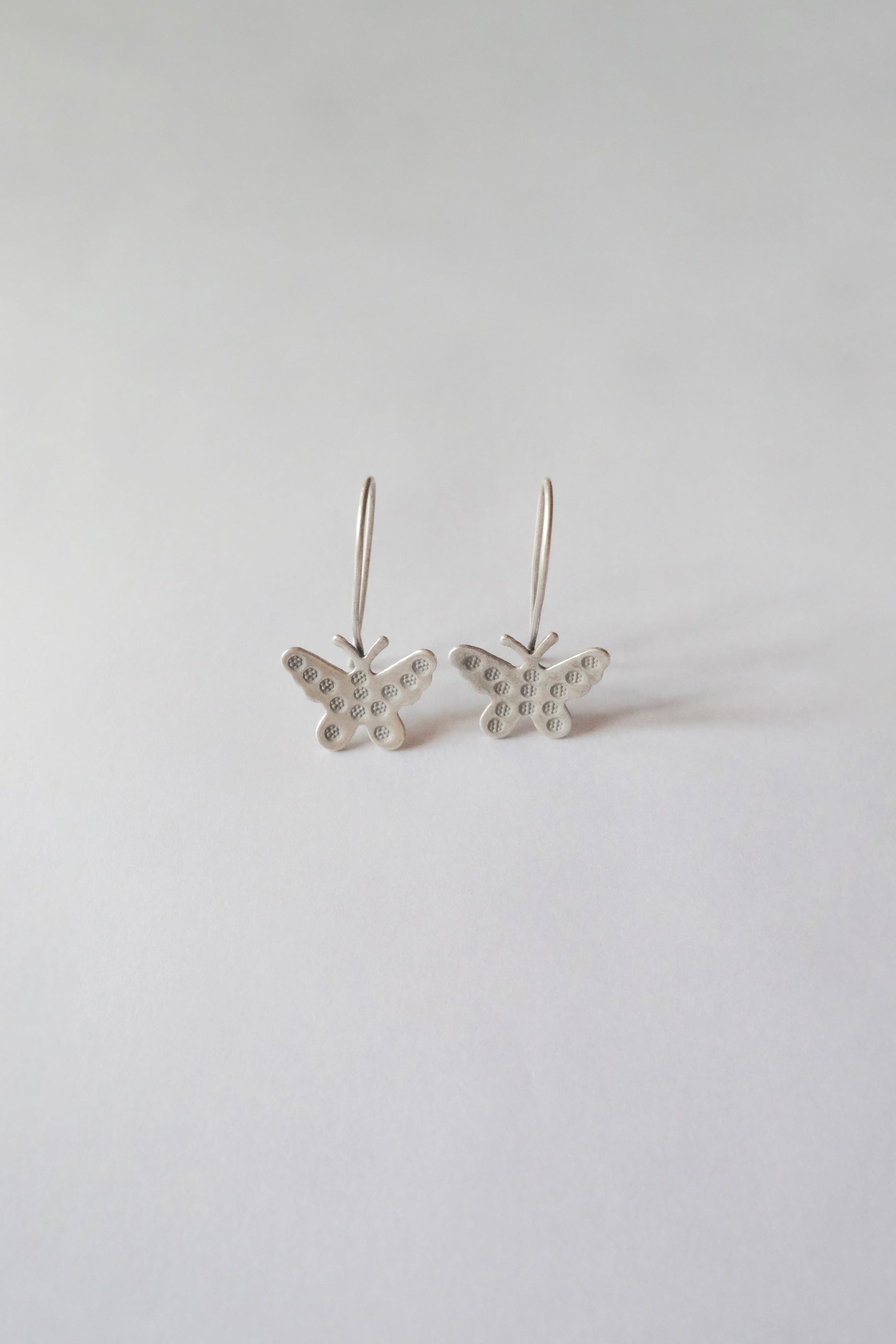 Ethnic Handcrafted Silver Earrings _ CR I