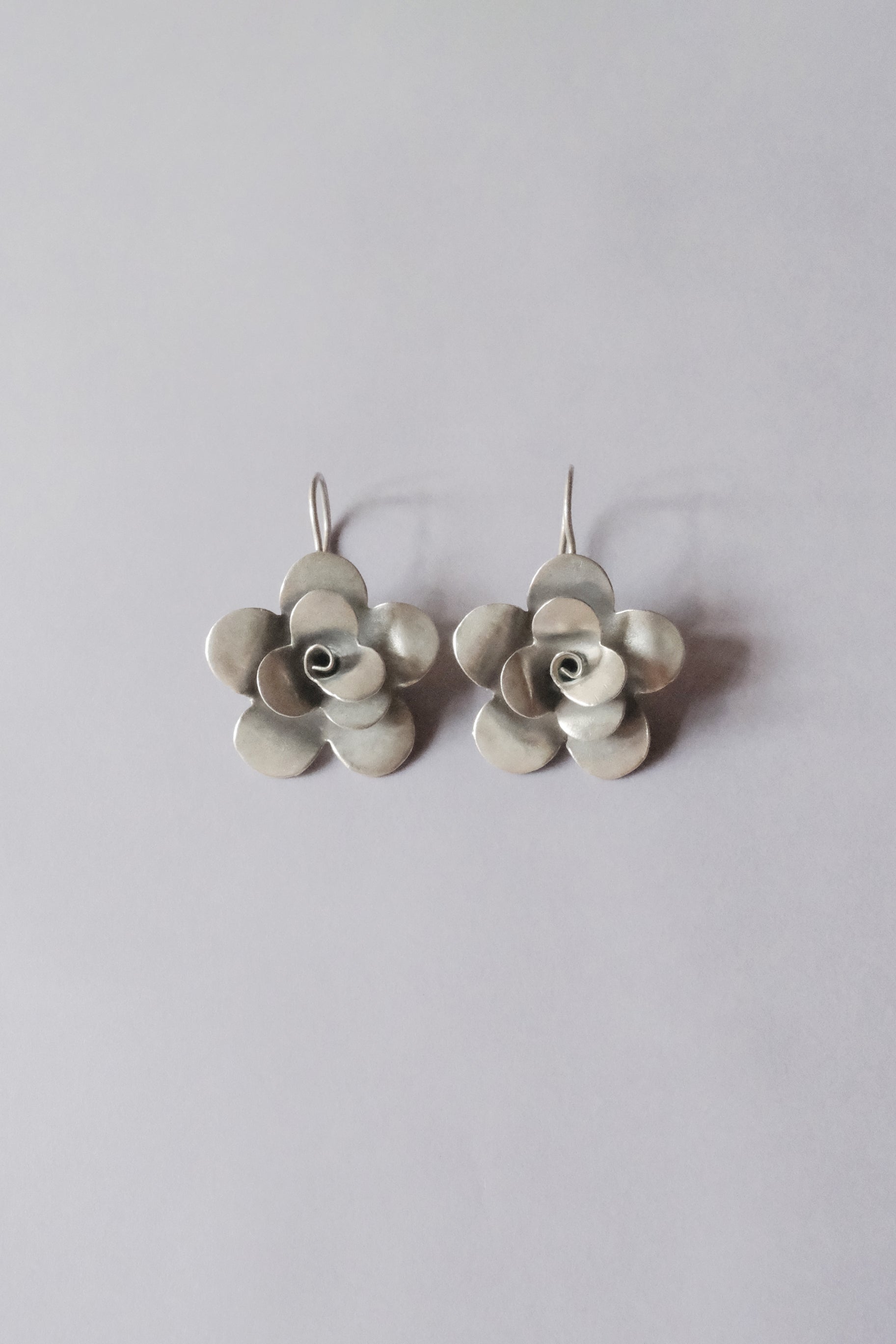 Ethnic Handcrafted Silver Earrings _ BO II