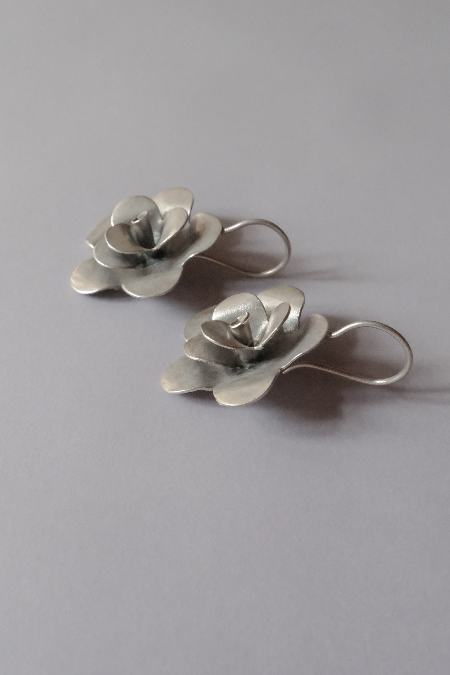 Ethnic Handcrafted Silver Earrings _ BO II