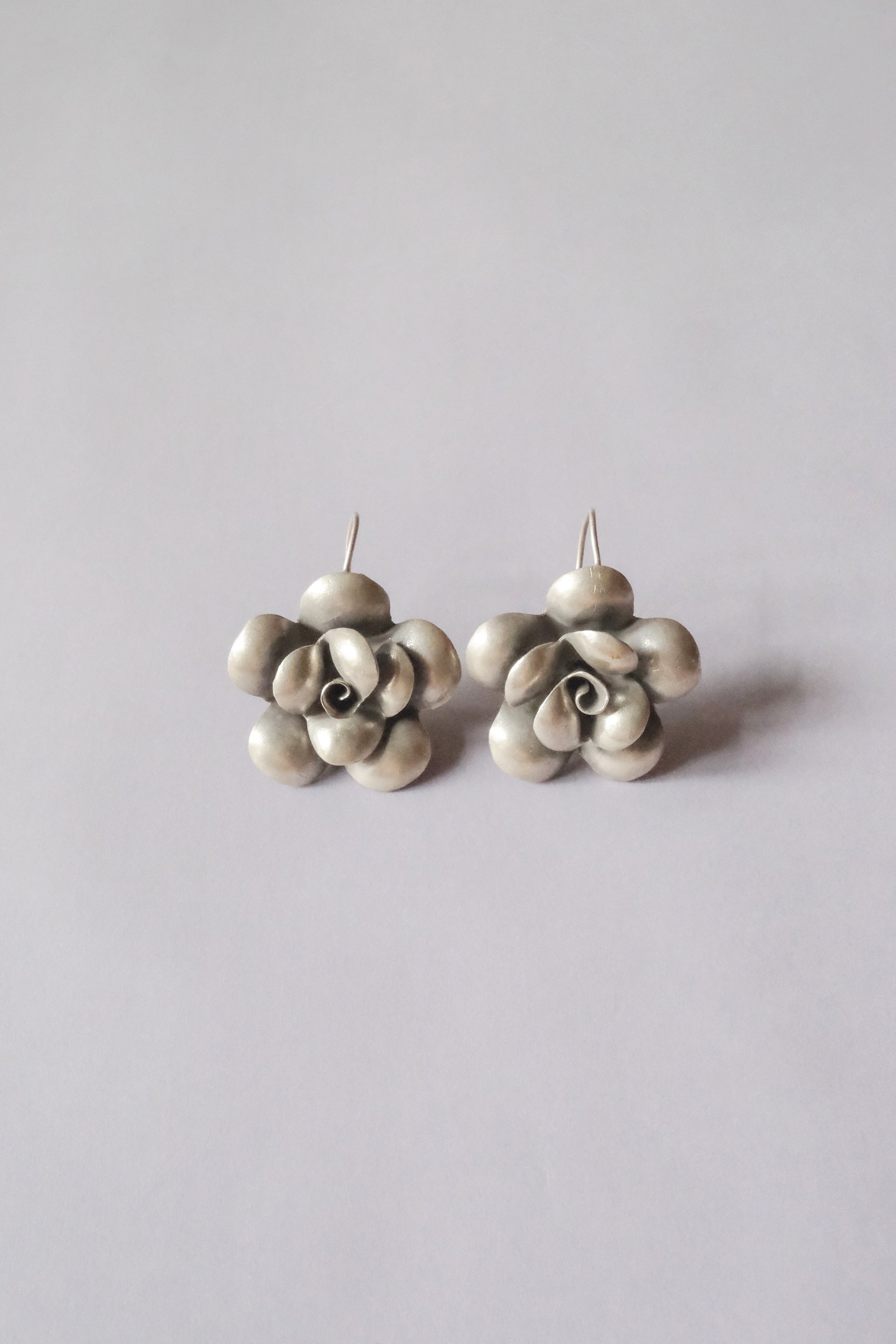 Ethnic Handcrafted Silver Earrings _ BO III