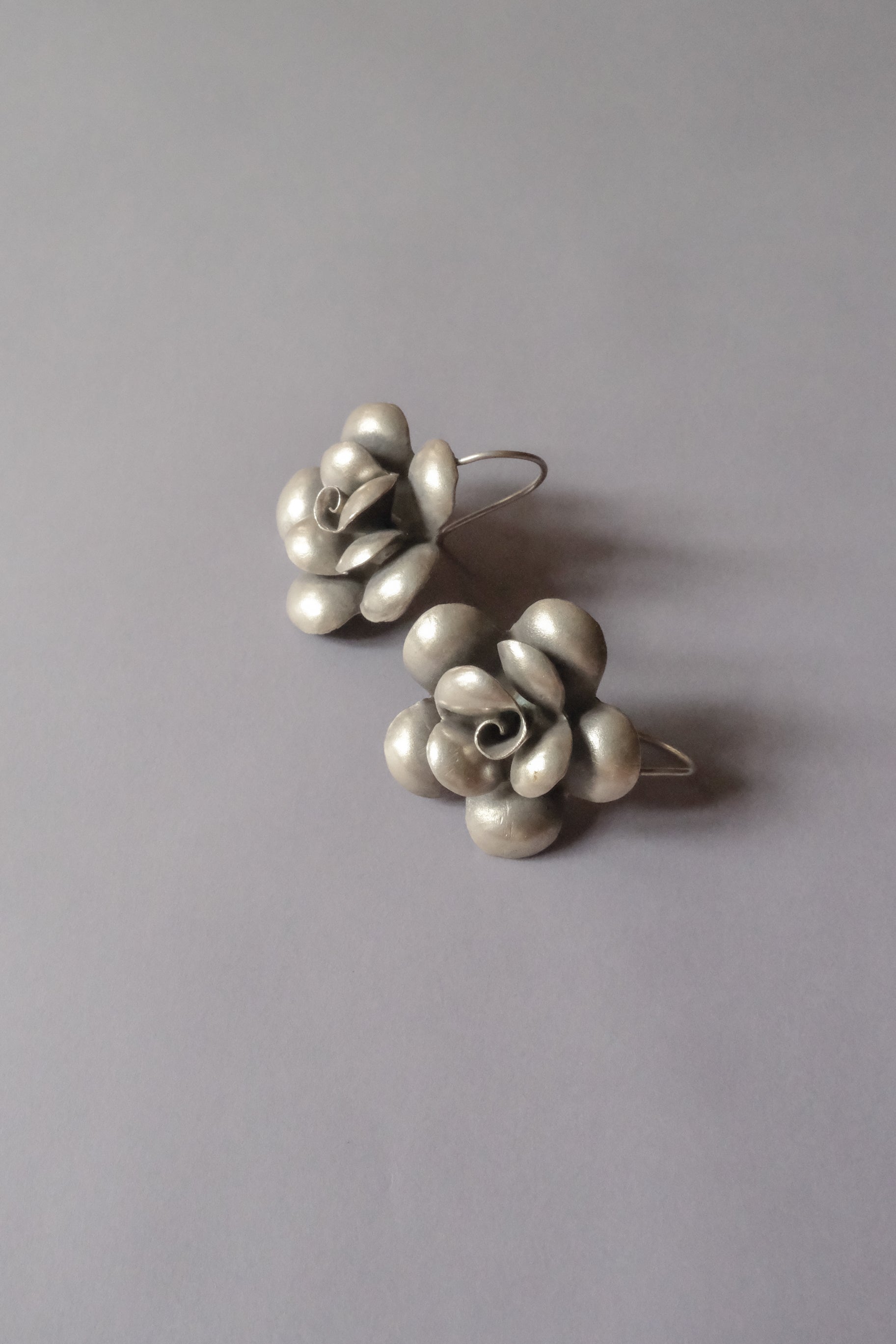 Ethnic Handcrafted Silver Earrings _ BO III