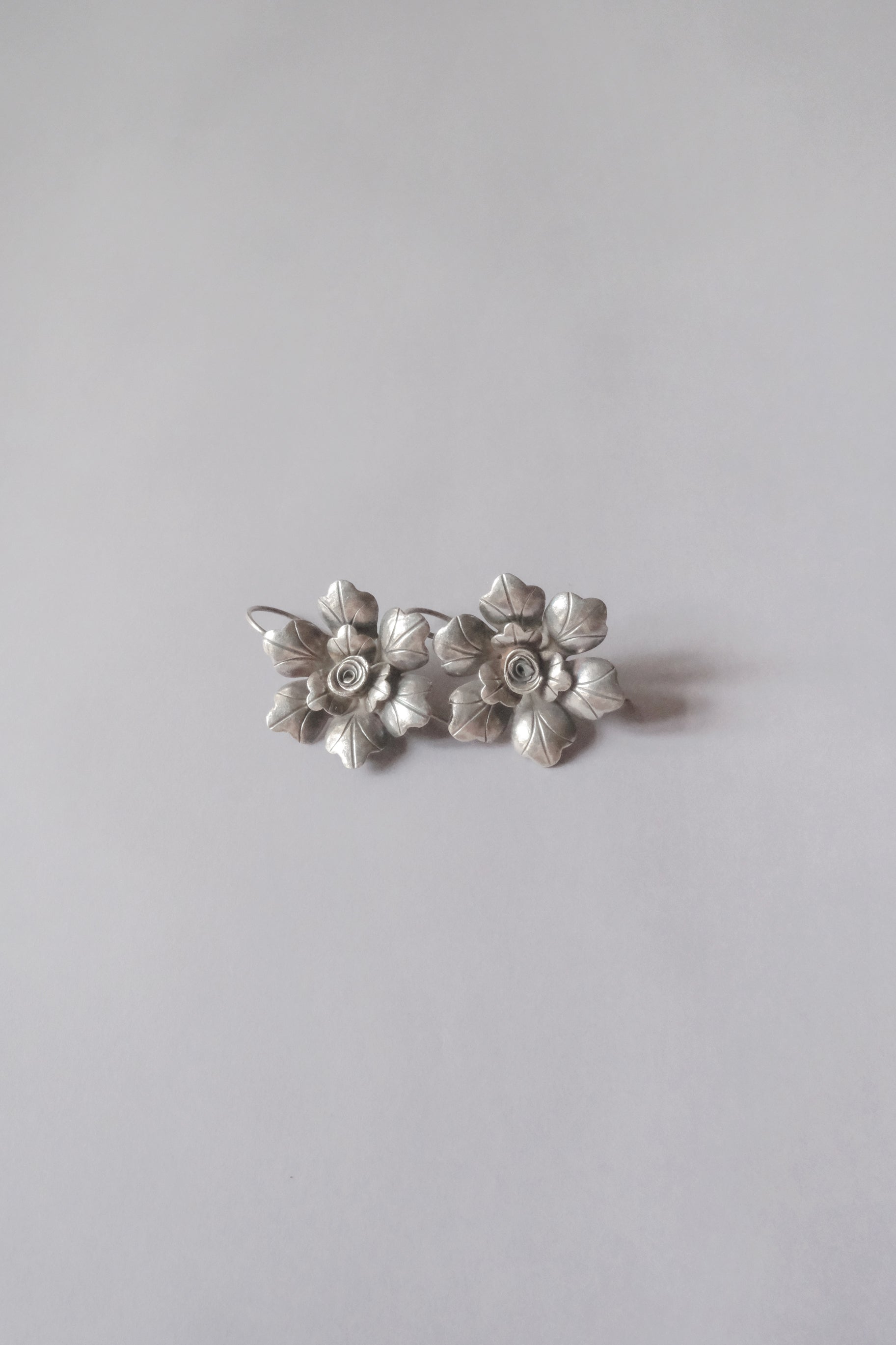 Ethnic Handcrafted Silver Earrings _ BO IV