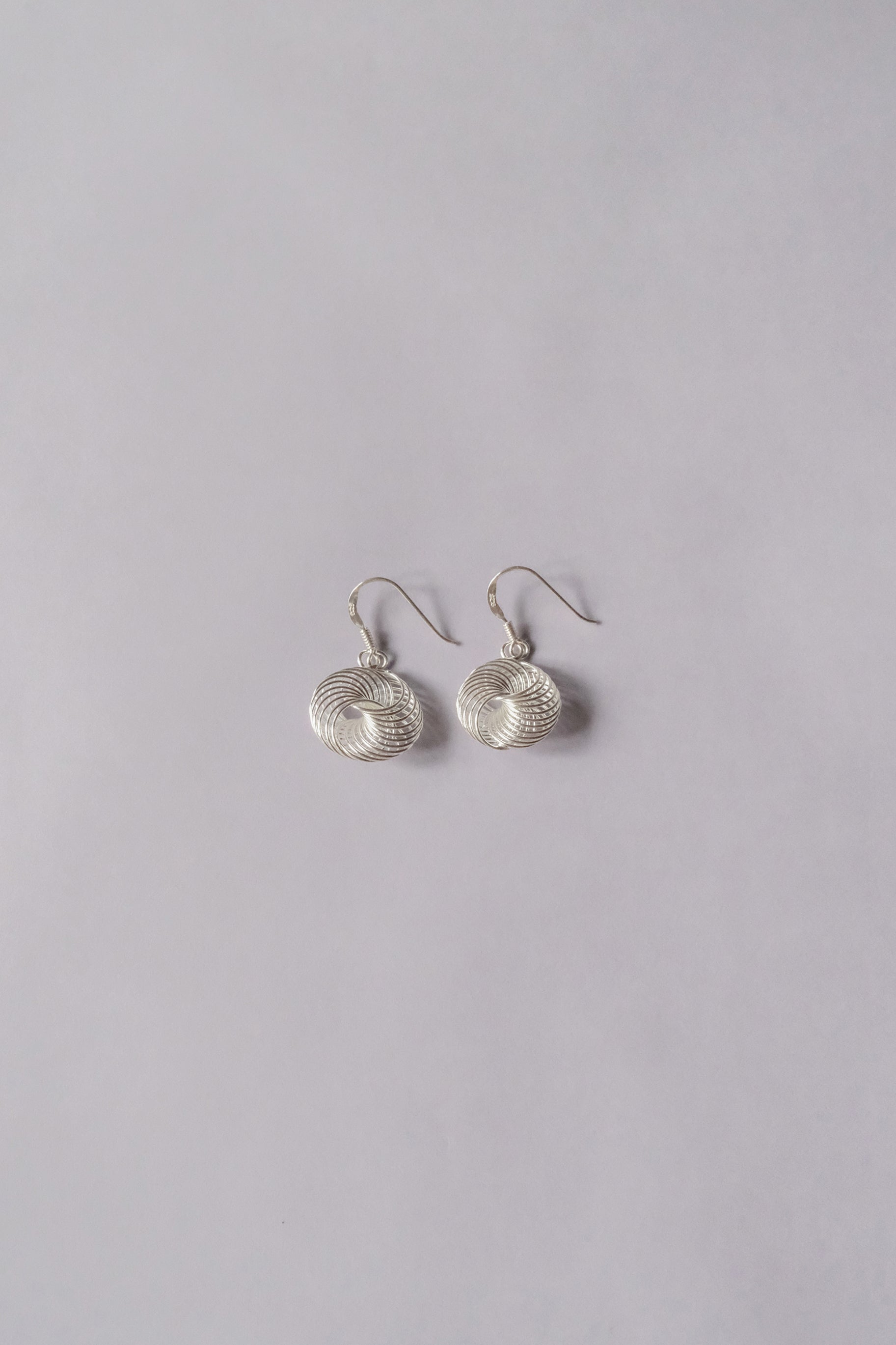 Ethnic Handcrafted Silver Earrings _ WA III