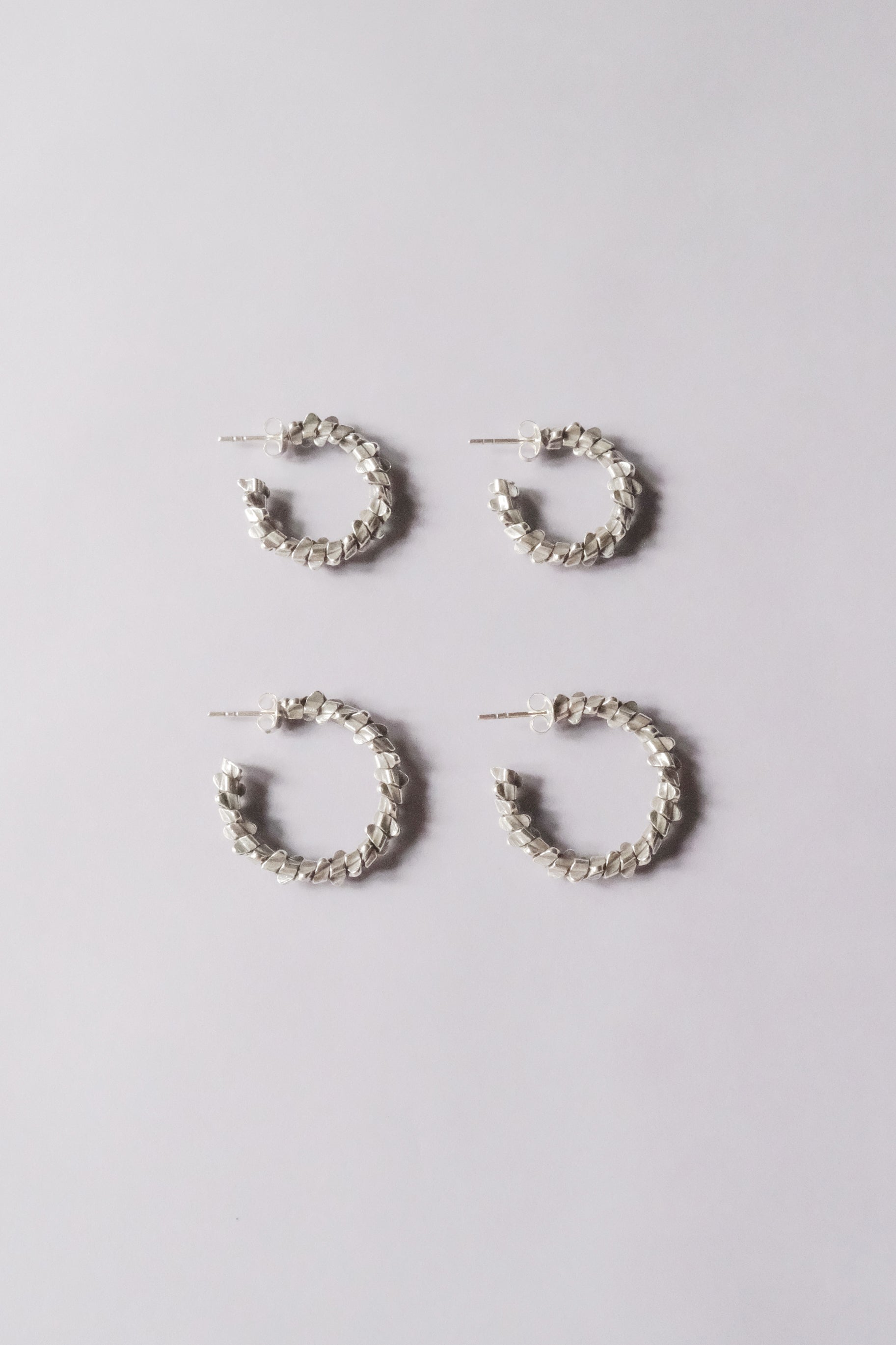 Ethnic Handcrafted Silver Earrings _ SP II