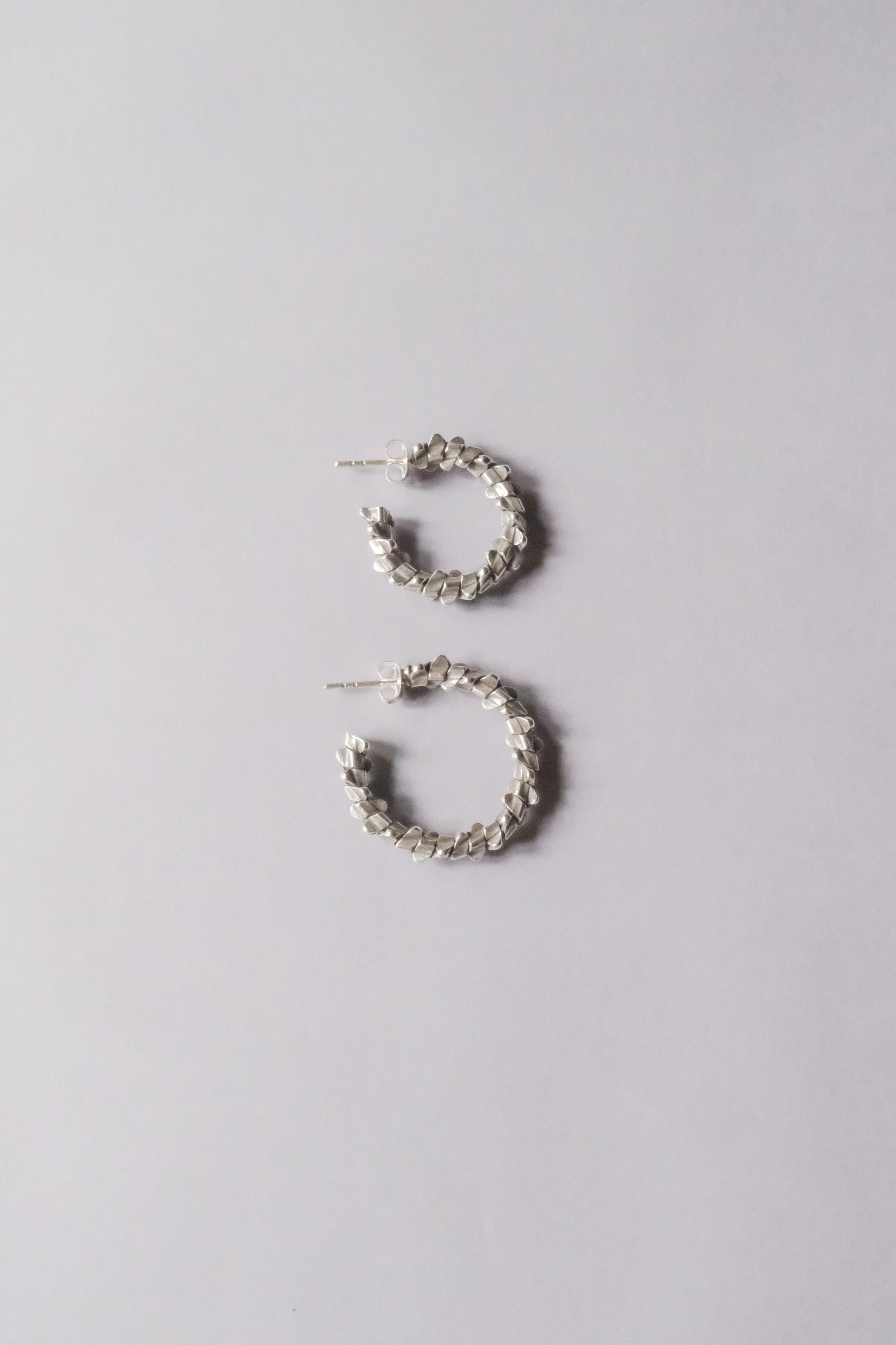 Ethnic Handcrafted Silver Earrings _ SP II