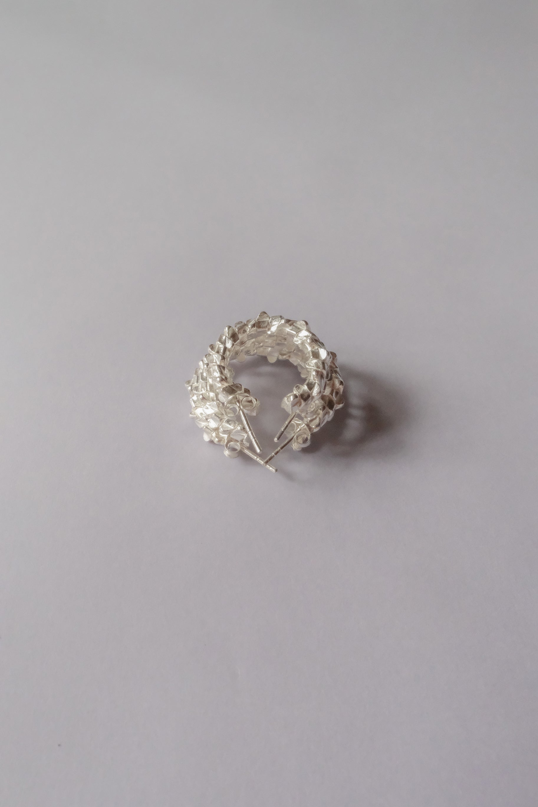 Ethnic Handcrafted Silver Earrings _ SP III