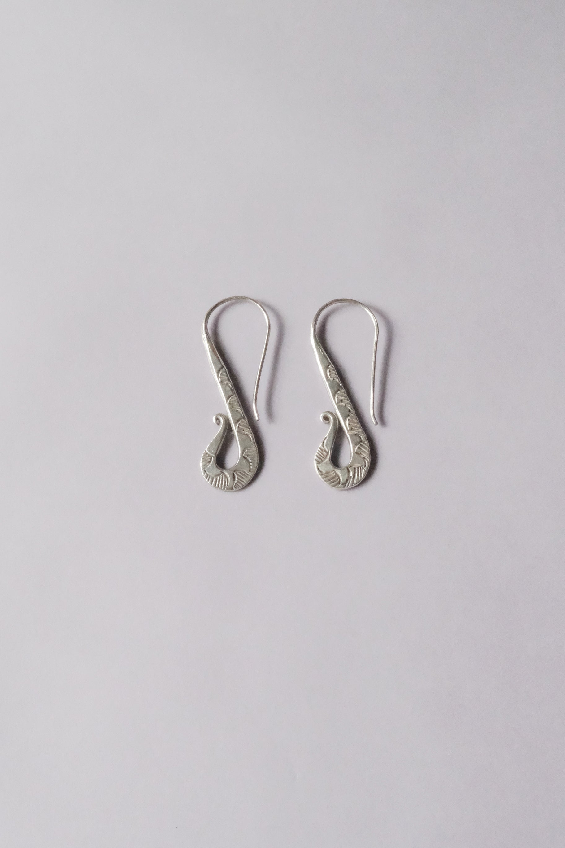Ethnic Handcrafted Silver Earrings _ CR III