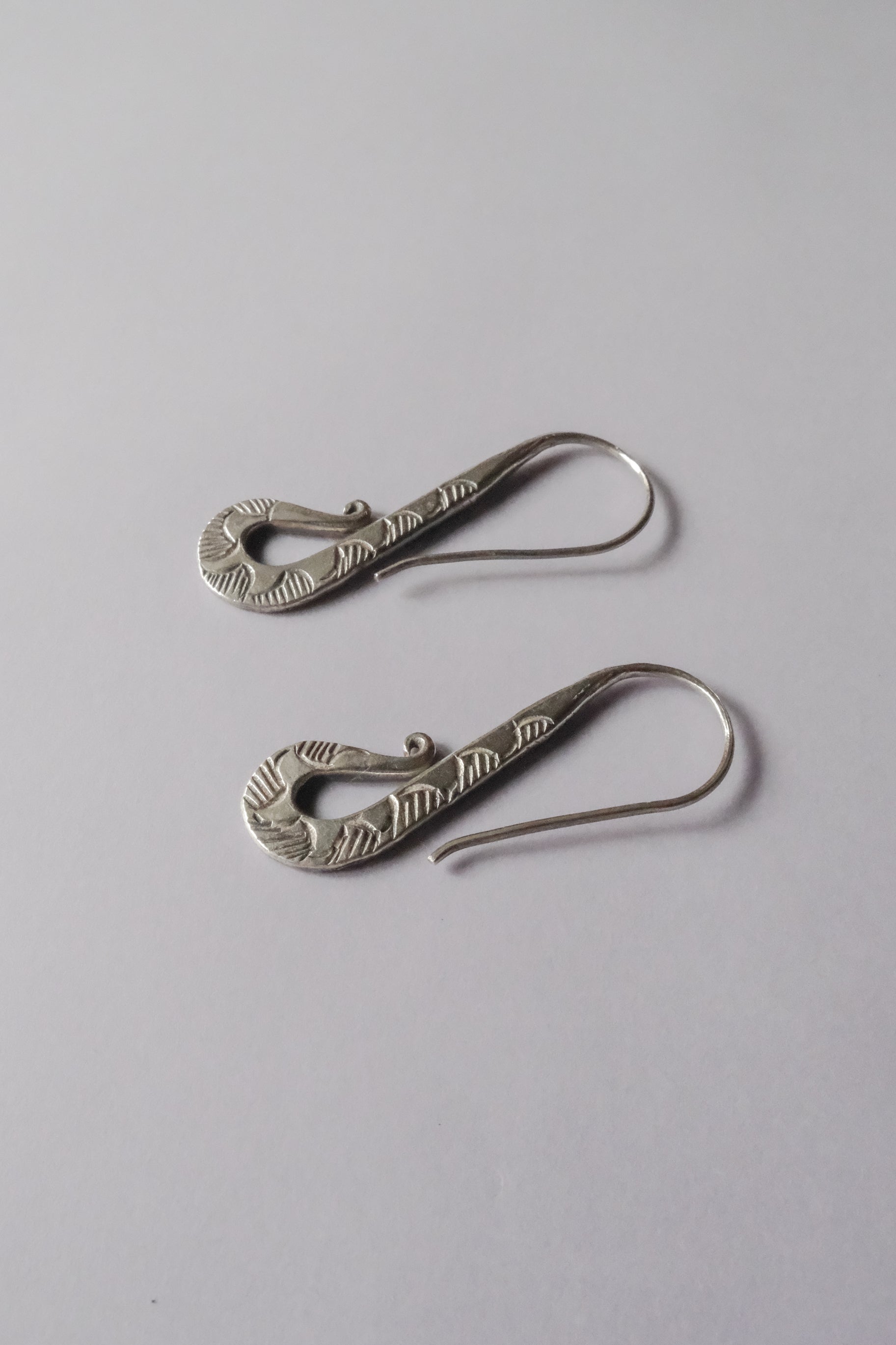Ethnic Handcrafted Silver Earrings _ CR III