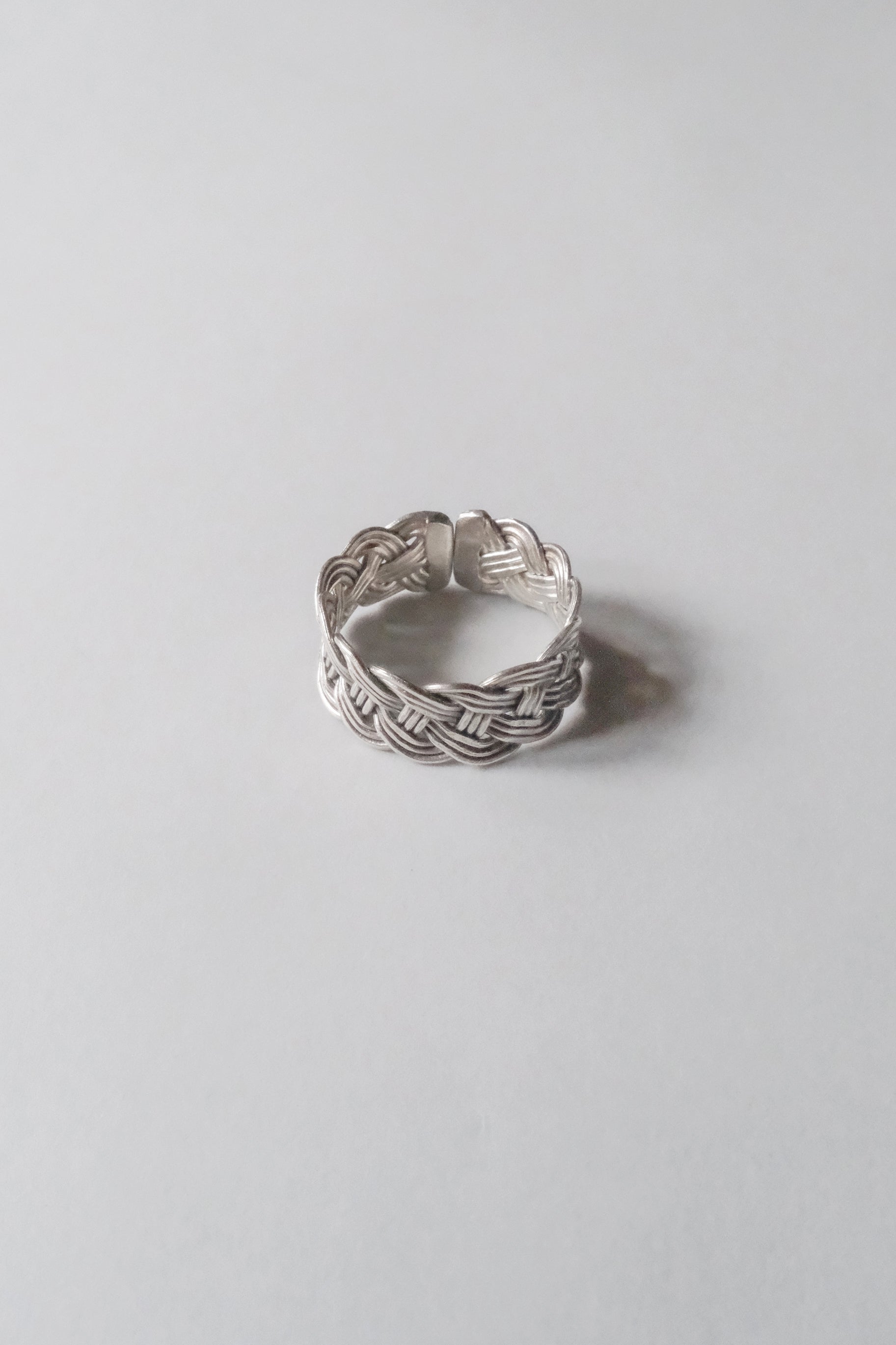 Ethnic Handcrafted Silver Ring _ WO XVII