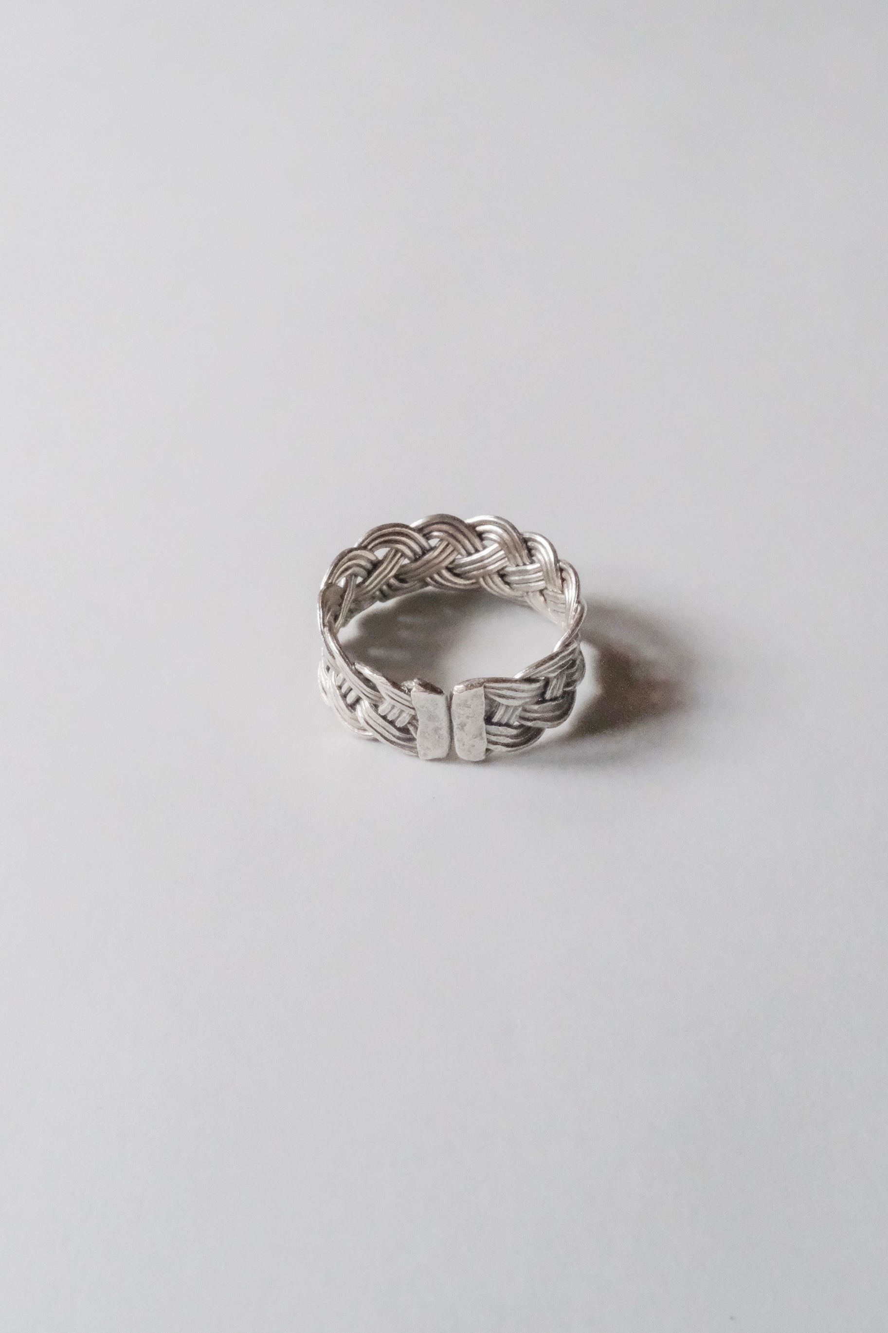 Ethnic Handcrafted Silver Ring _ WO XVII