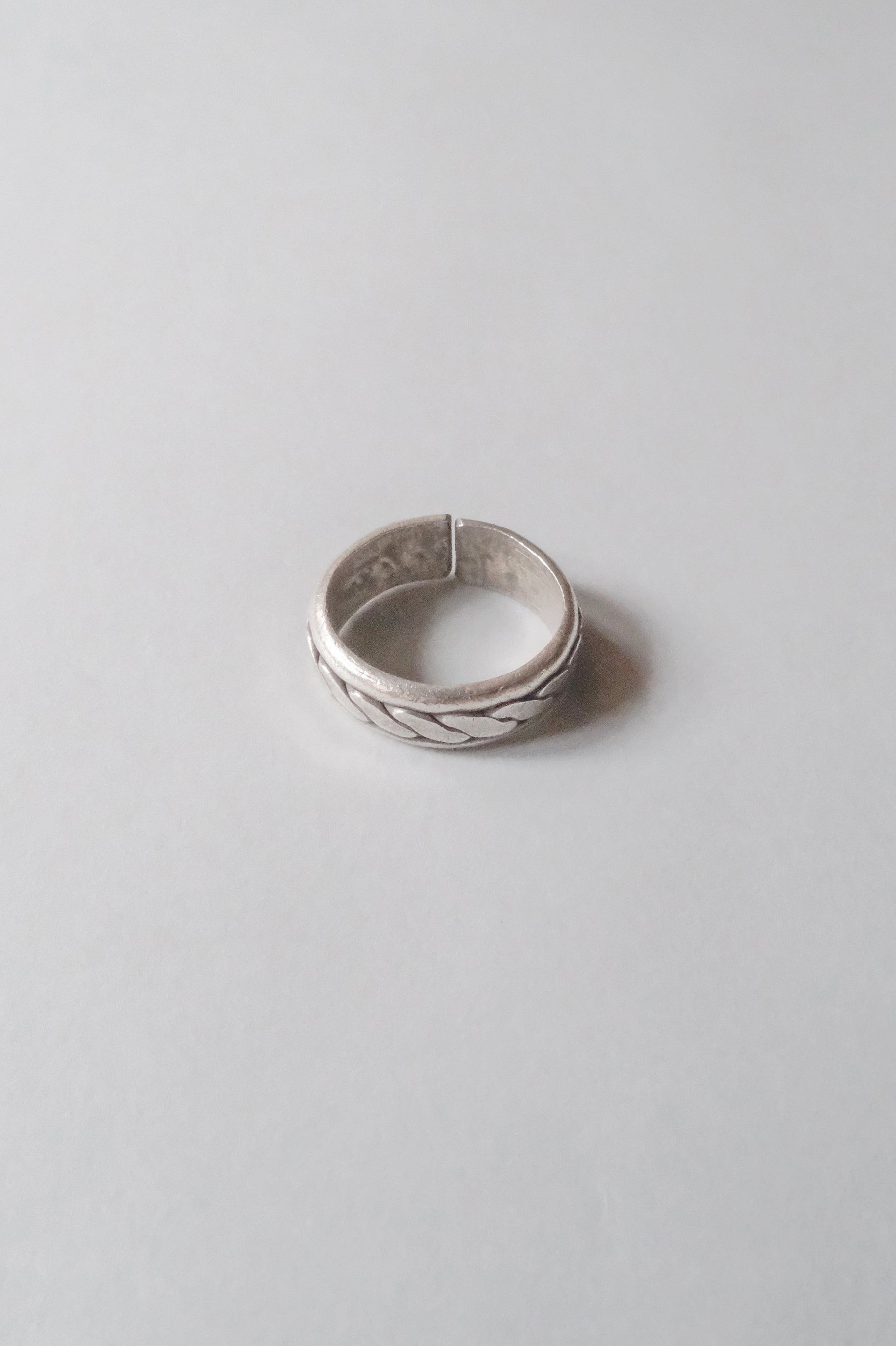 Ethnic Handcrafted Silver Ring _ WO XVI