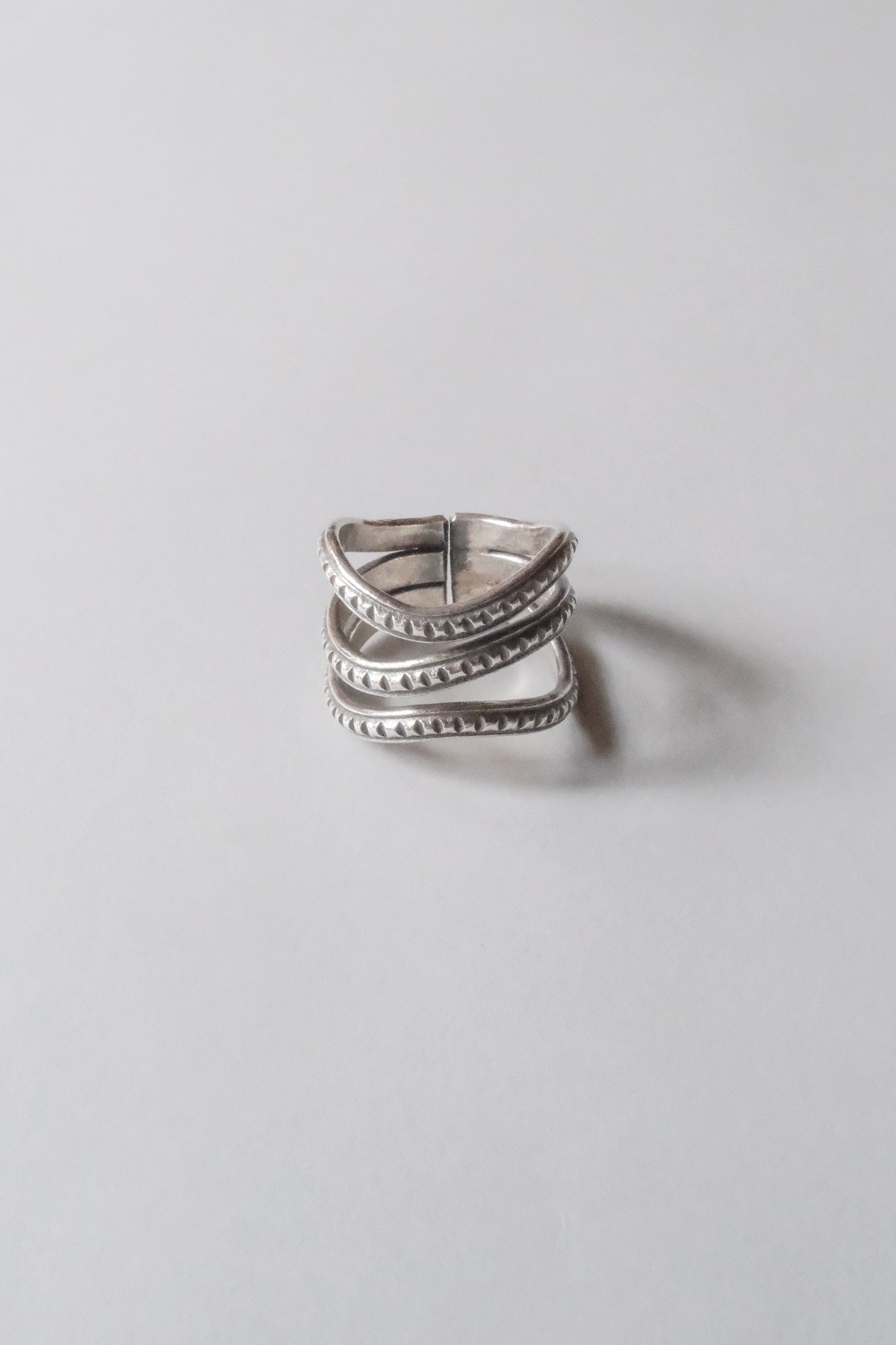 Ethnic Handcrafted Silver Ring _ WO XVIII
