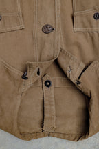 1940’s French Canvas Hunting Jacket / 法國古著帆布狩獵外套