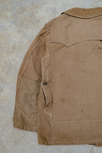 1940’s French Canvas Hunting Jacket / 法國古著帆布狩獵外套