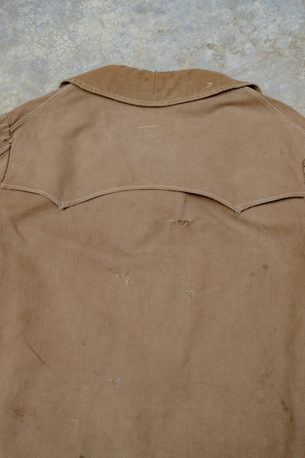 1940’s French Canvas Hunting Jacket / 法國古著帆布狩獵外套