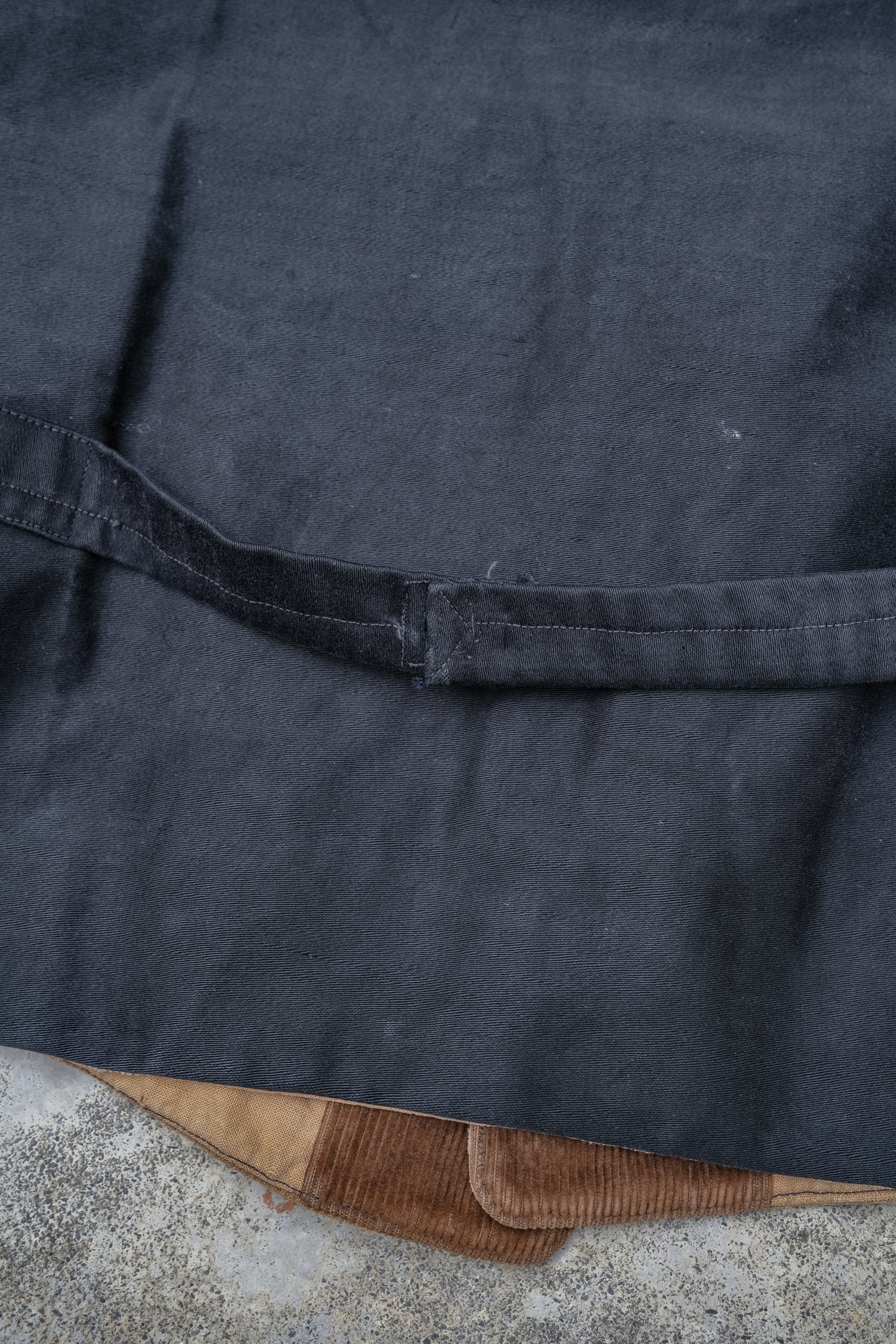 1930's French Farmer Work Corduroy Waistcoat / 法國燈芯絨農夫作務外套