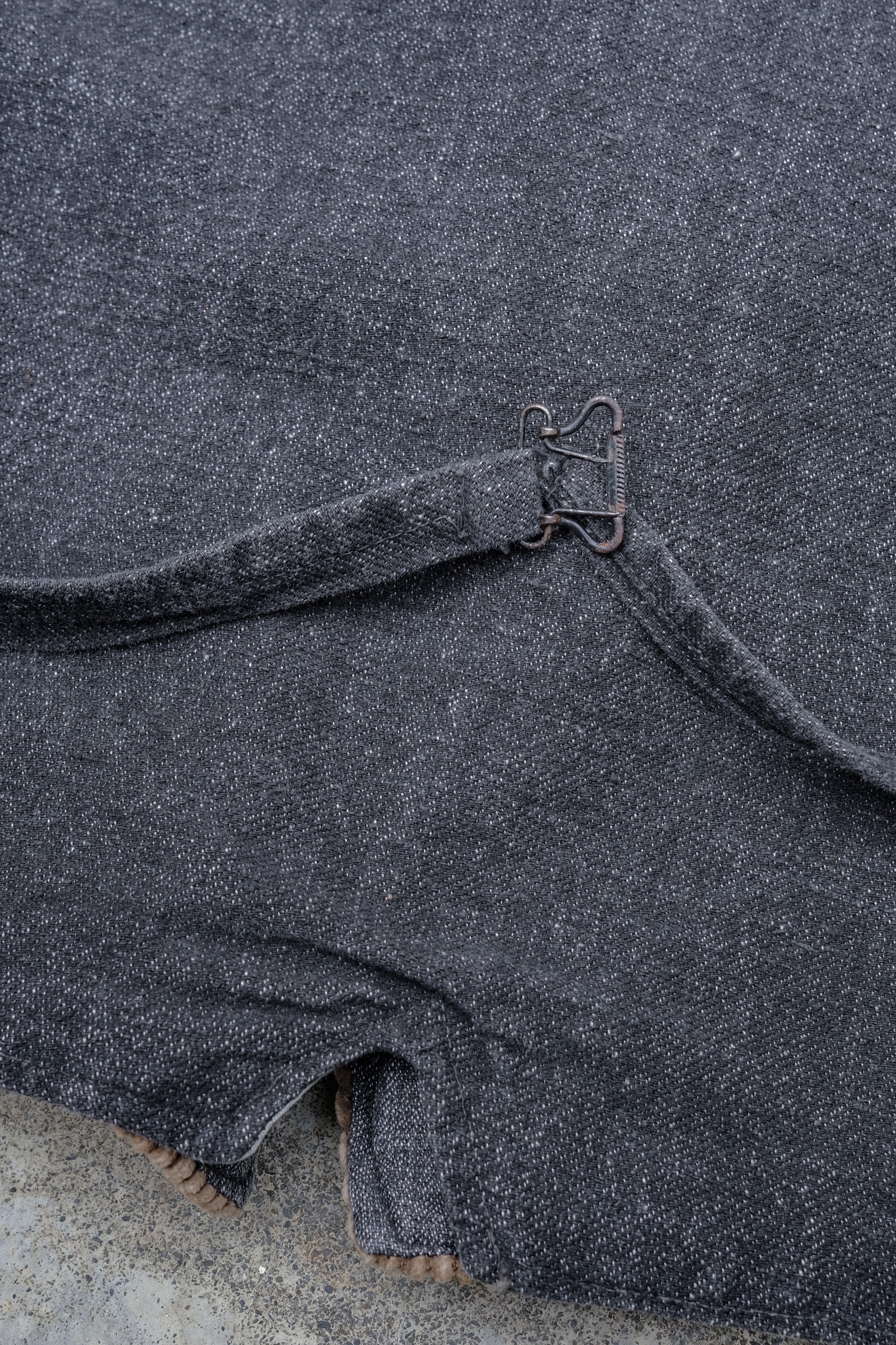 1940's French Farmer Work Corduroy Waistcoat / 法國燈芯絨農夫作務外套