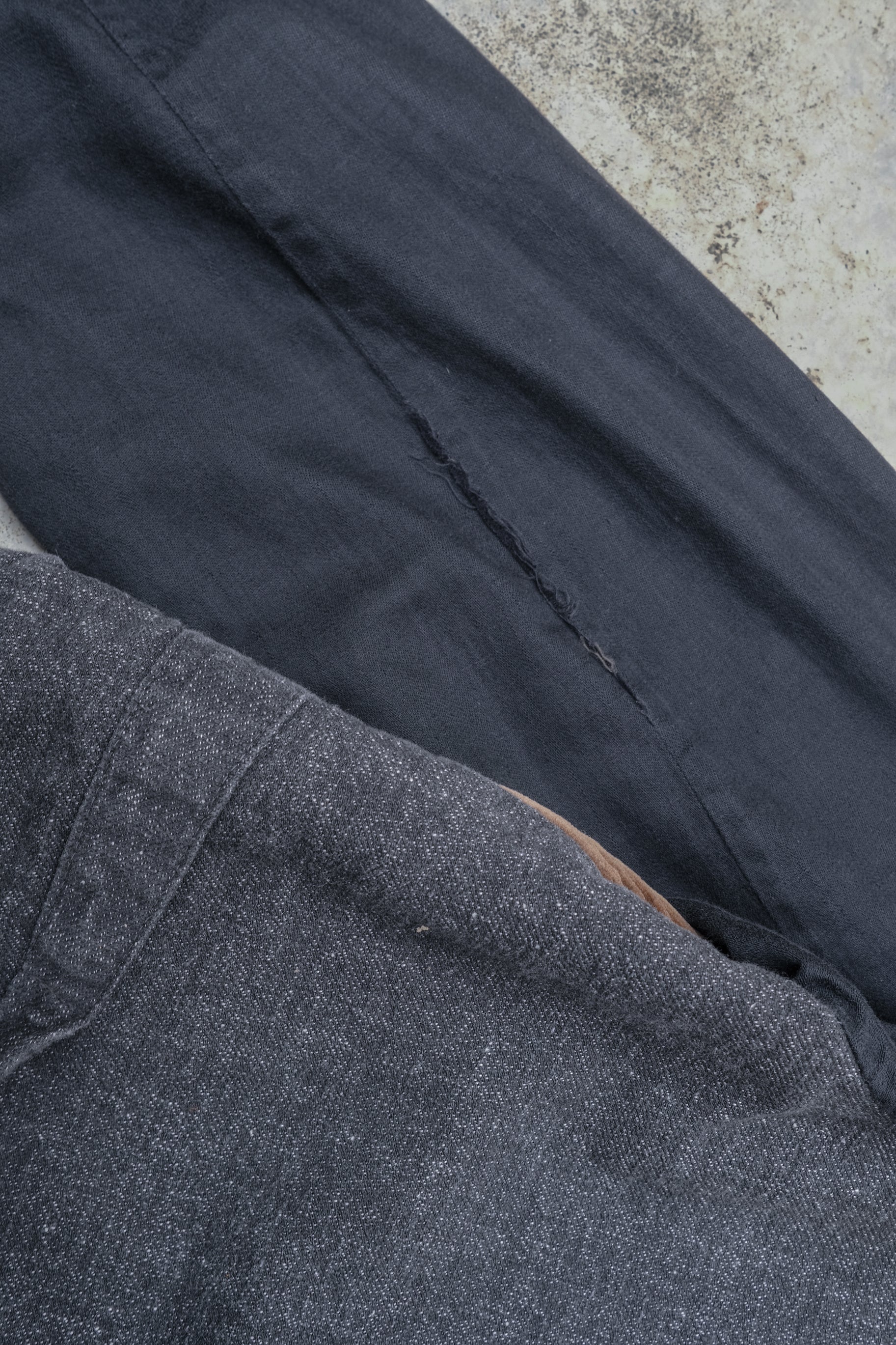 1940's French Farmer Work Corduroy Waistcoat / 法國燈芯絨農夫作務外套