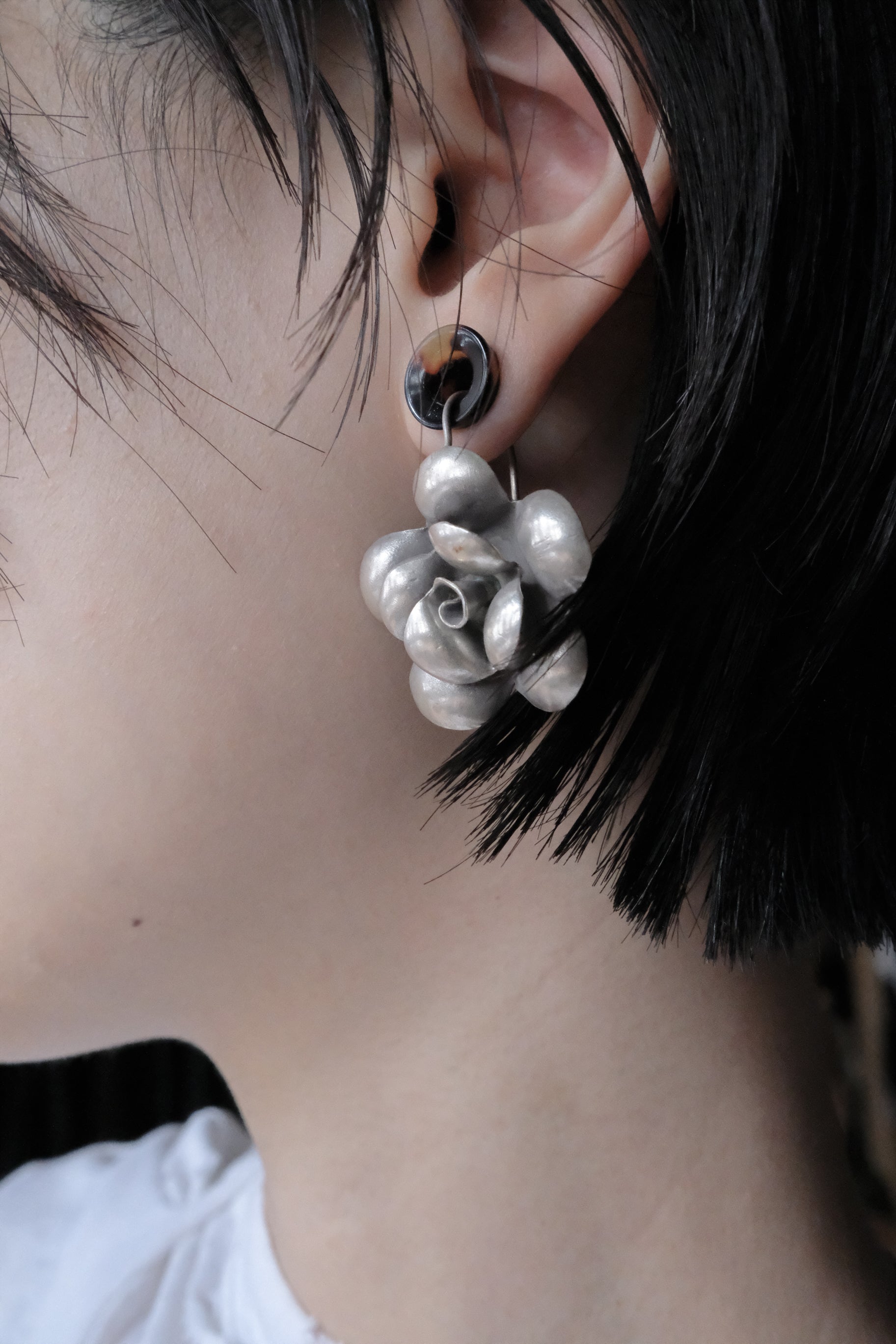 Ethnic Handcrafted Silver Earrings _ BO III