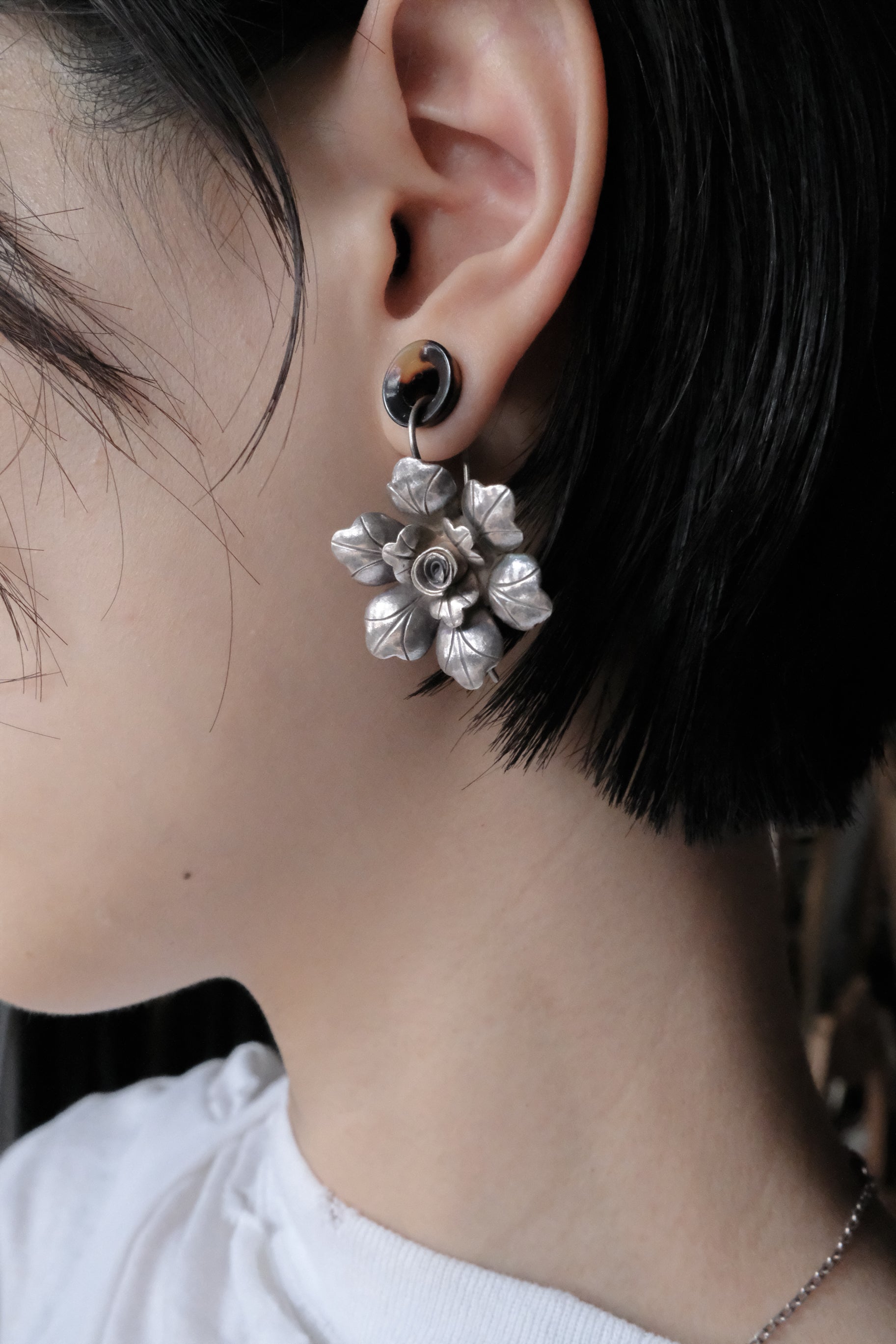 Ethnic Handcrafted Silver Earrings _ BO IV