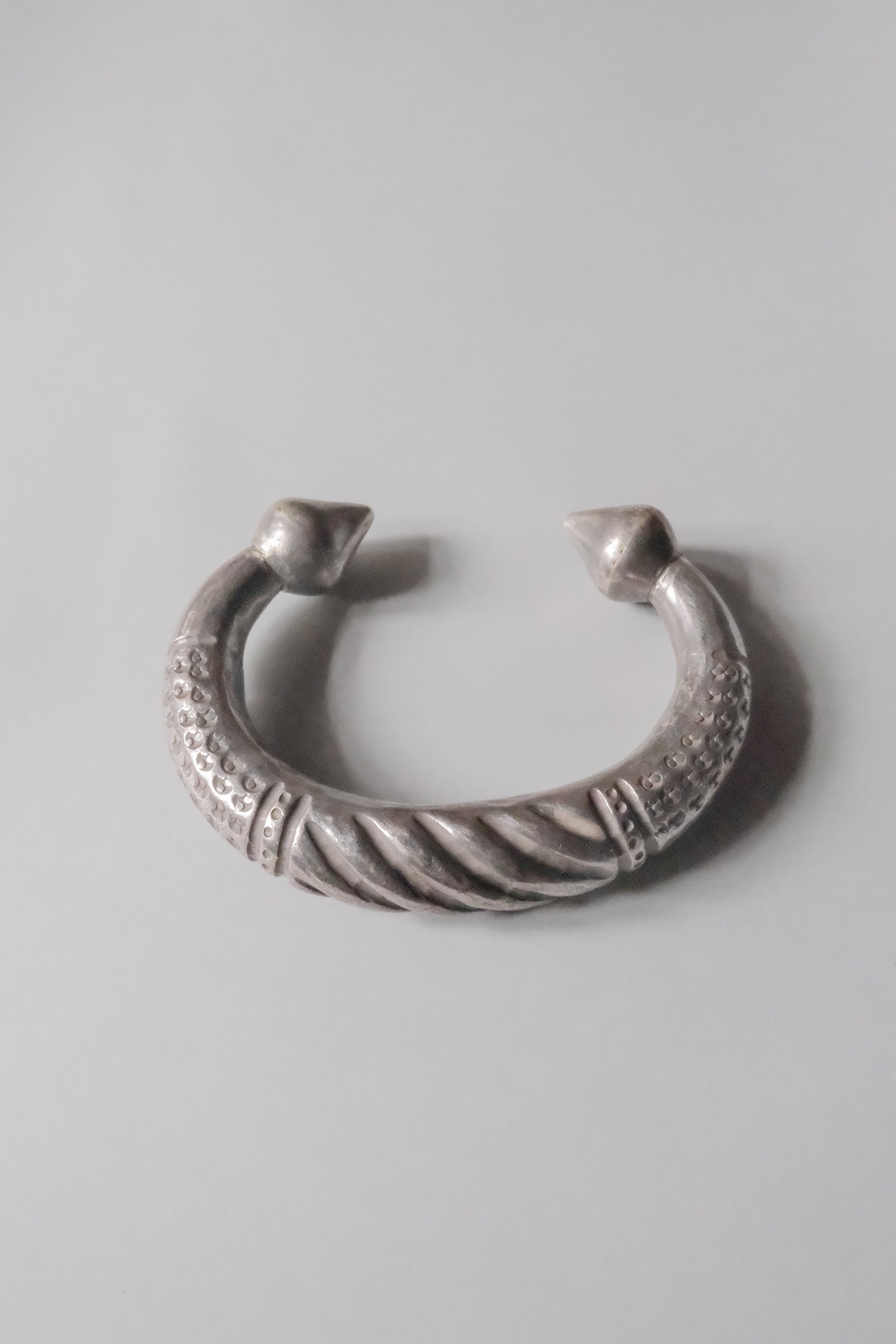 Ethnic Handcrafted Silver Cuff Bracelet Ⅱ