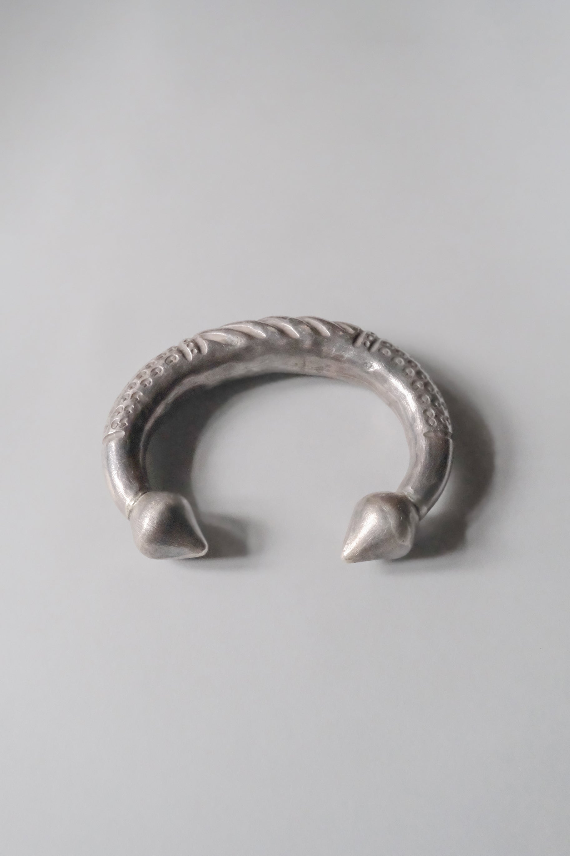 Ethnic Handcrafted Silver Cuff Bracelet Ⅱ