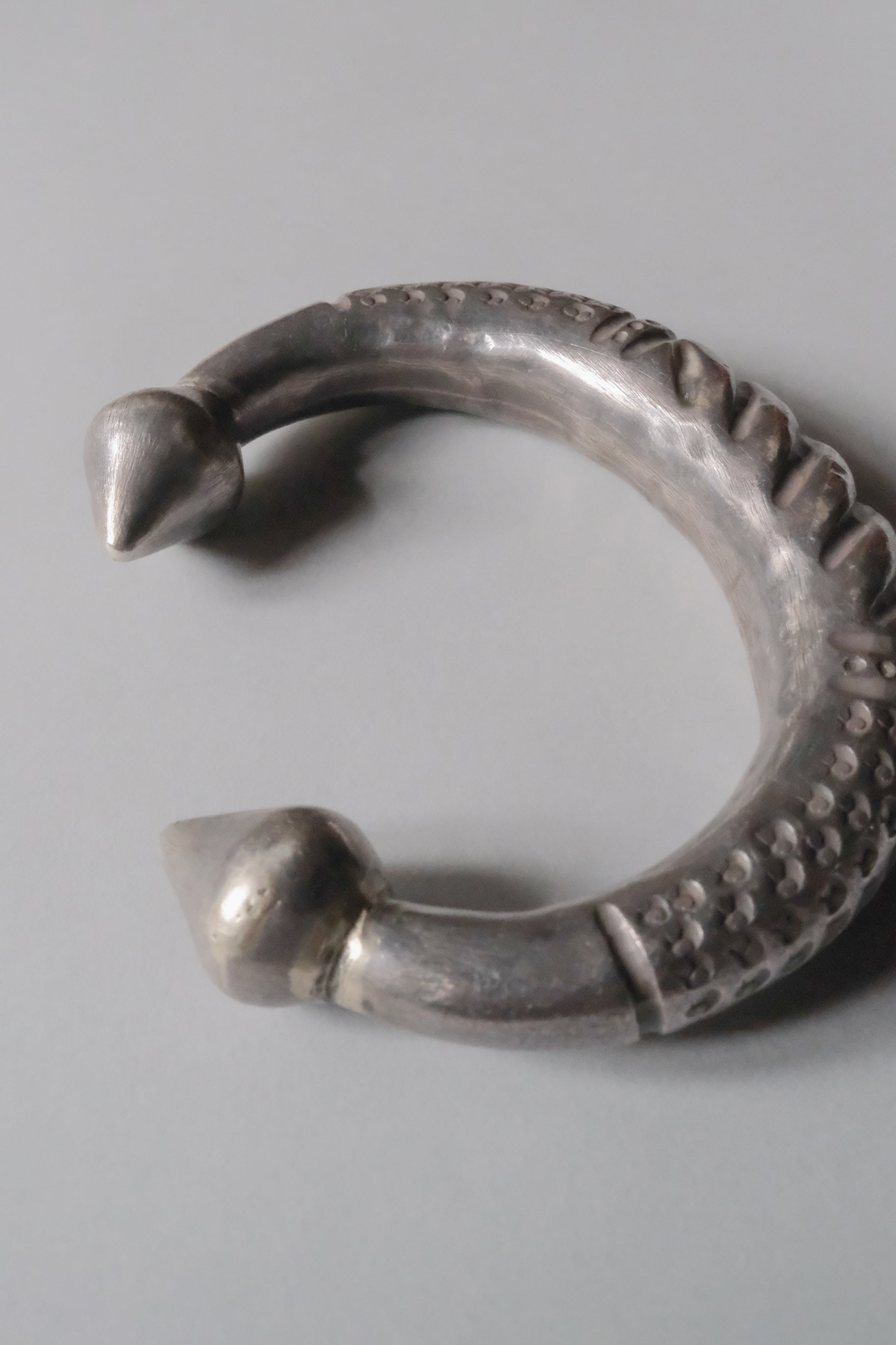 Ethnic Handcrafted Silver Cuff Bracelet Ⅱ