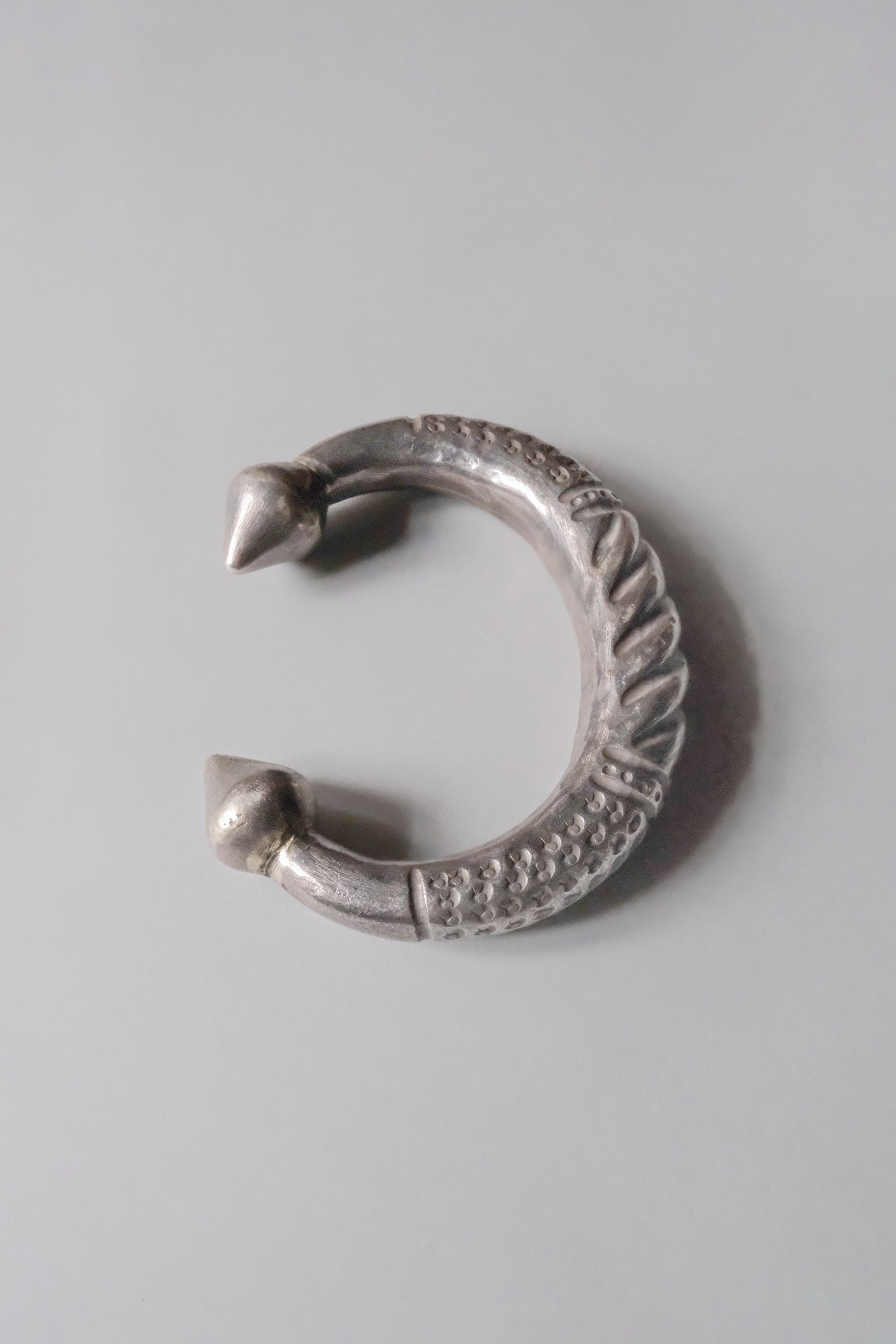 Ethnic Handcrafted Silver Cuff Bracelet Ⅱ