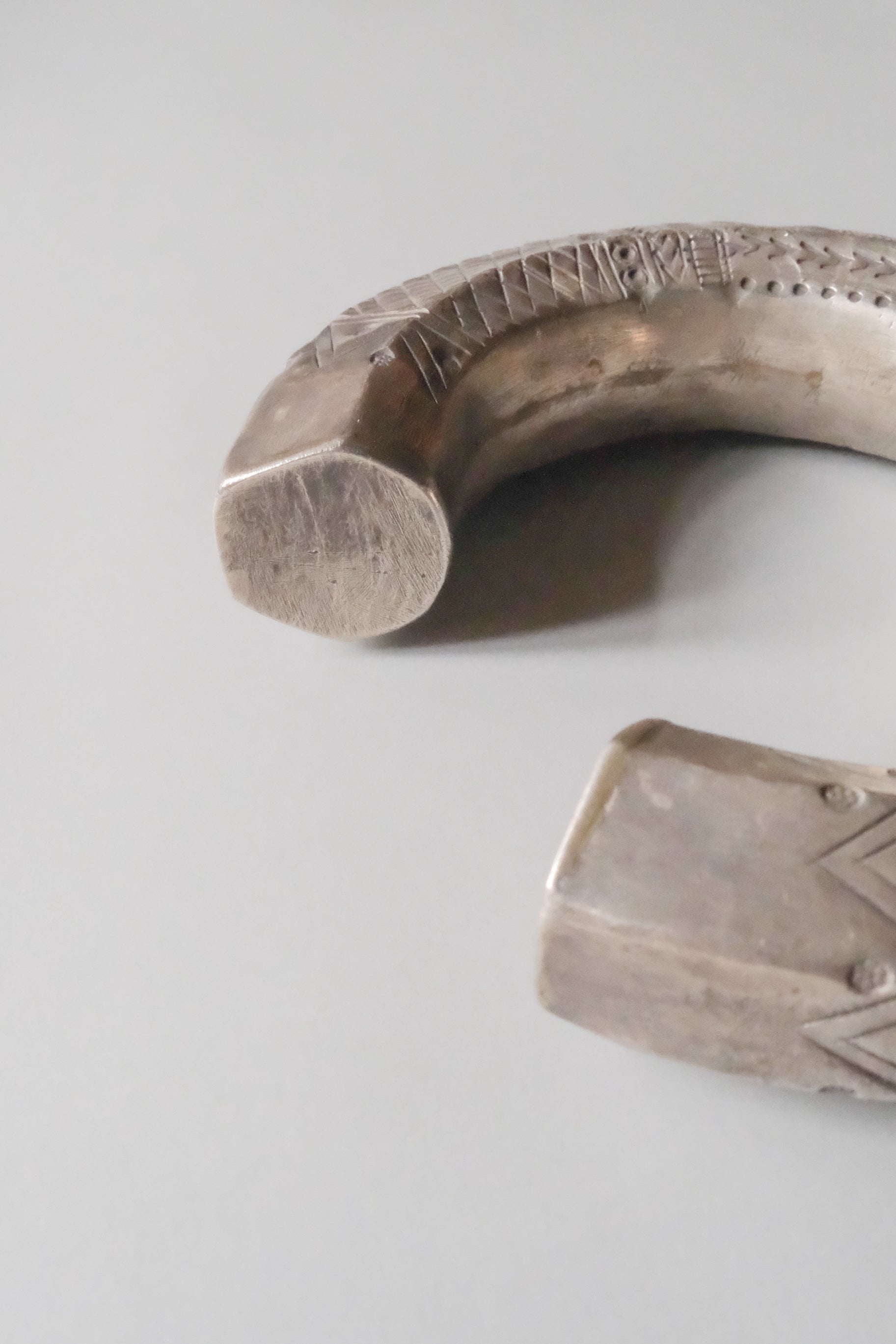 Ethnic Handcrafted Silver Cuff Bracelet Ⅳ