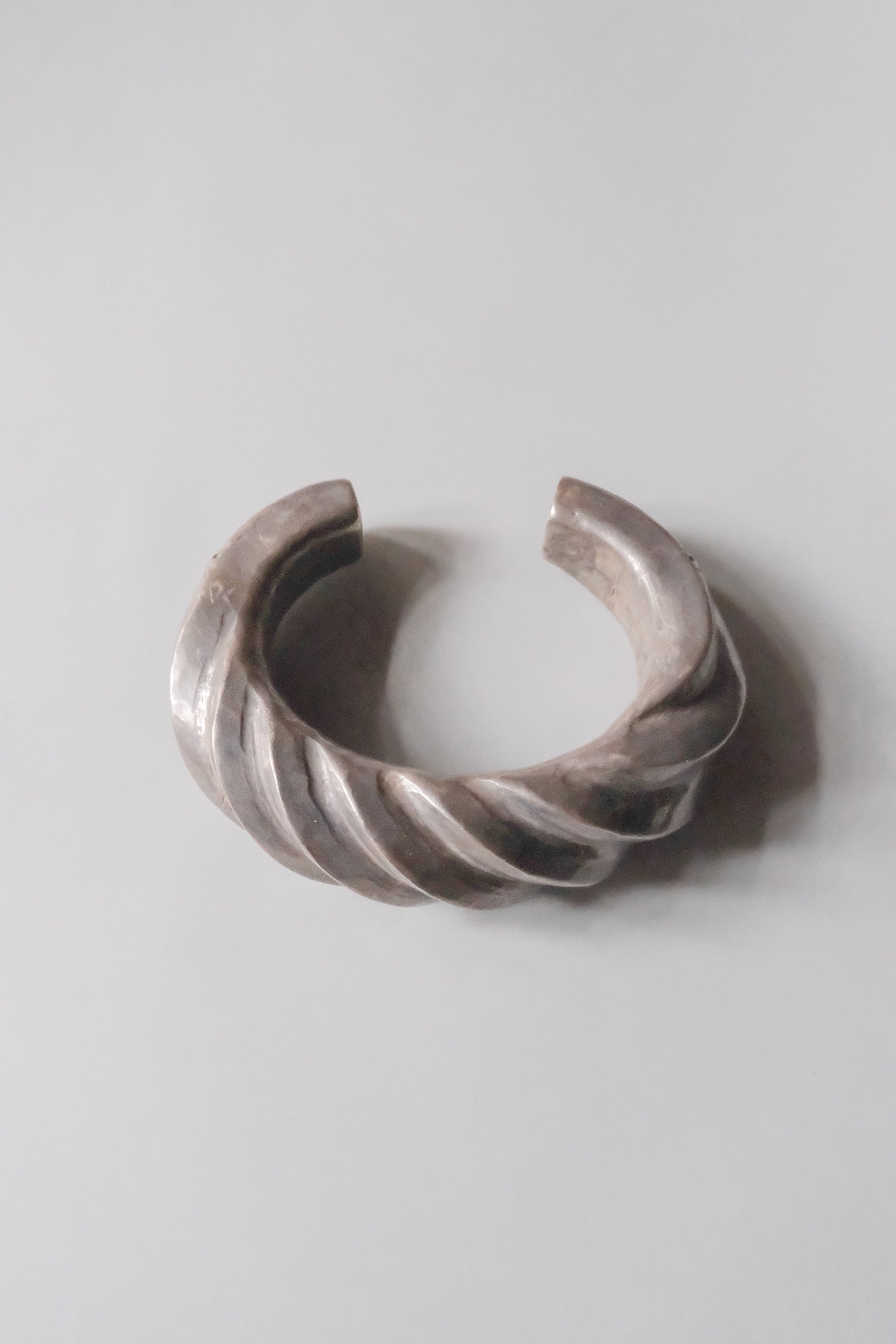 Ethnic Handcrafted Silver Cuff Bracelet Ⅴ