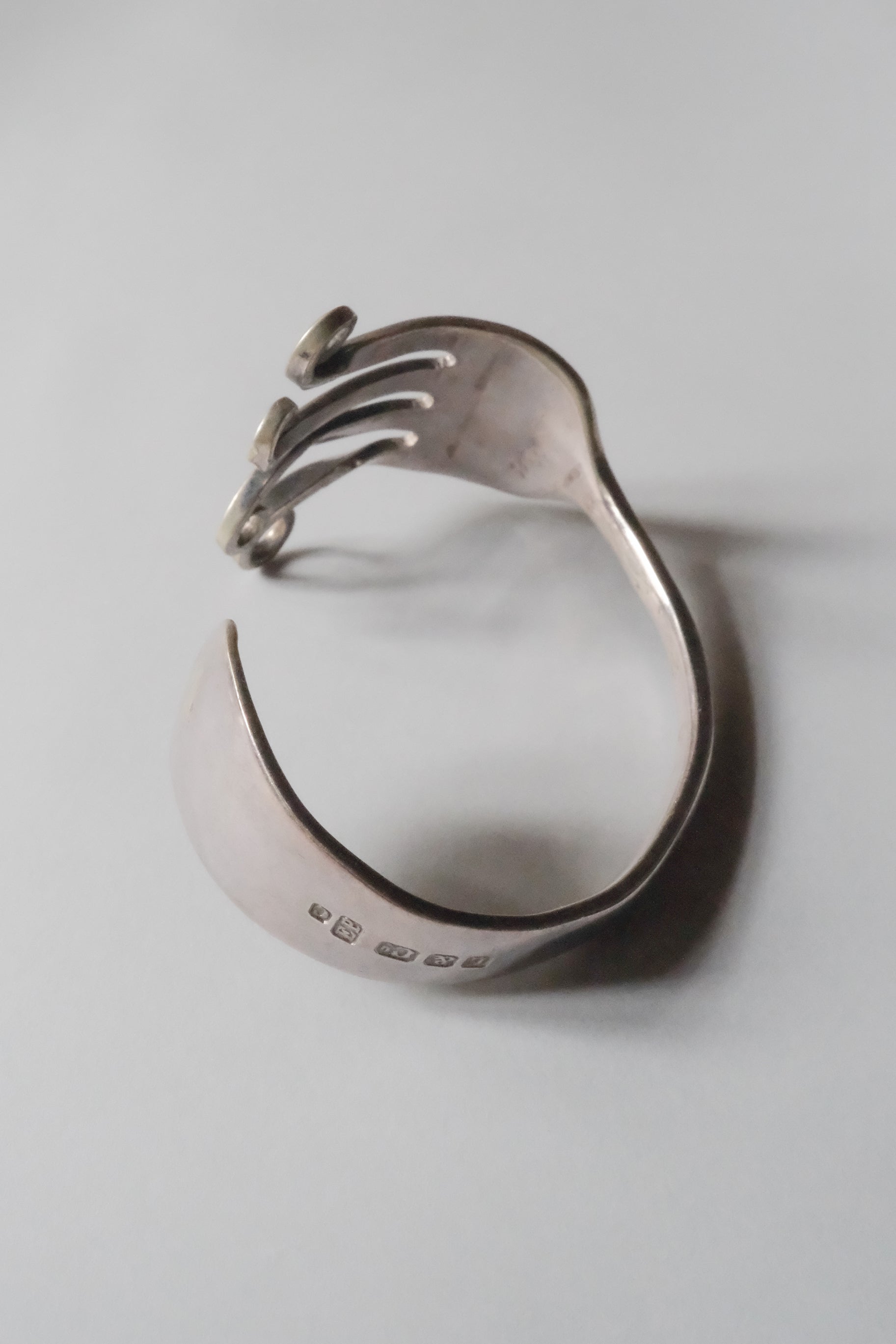 Antique Silver Spoon Bracelet