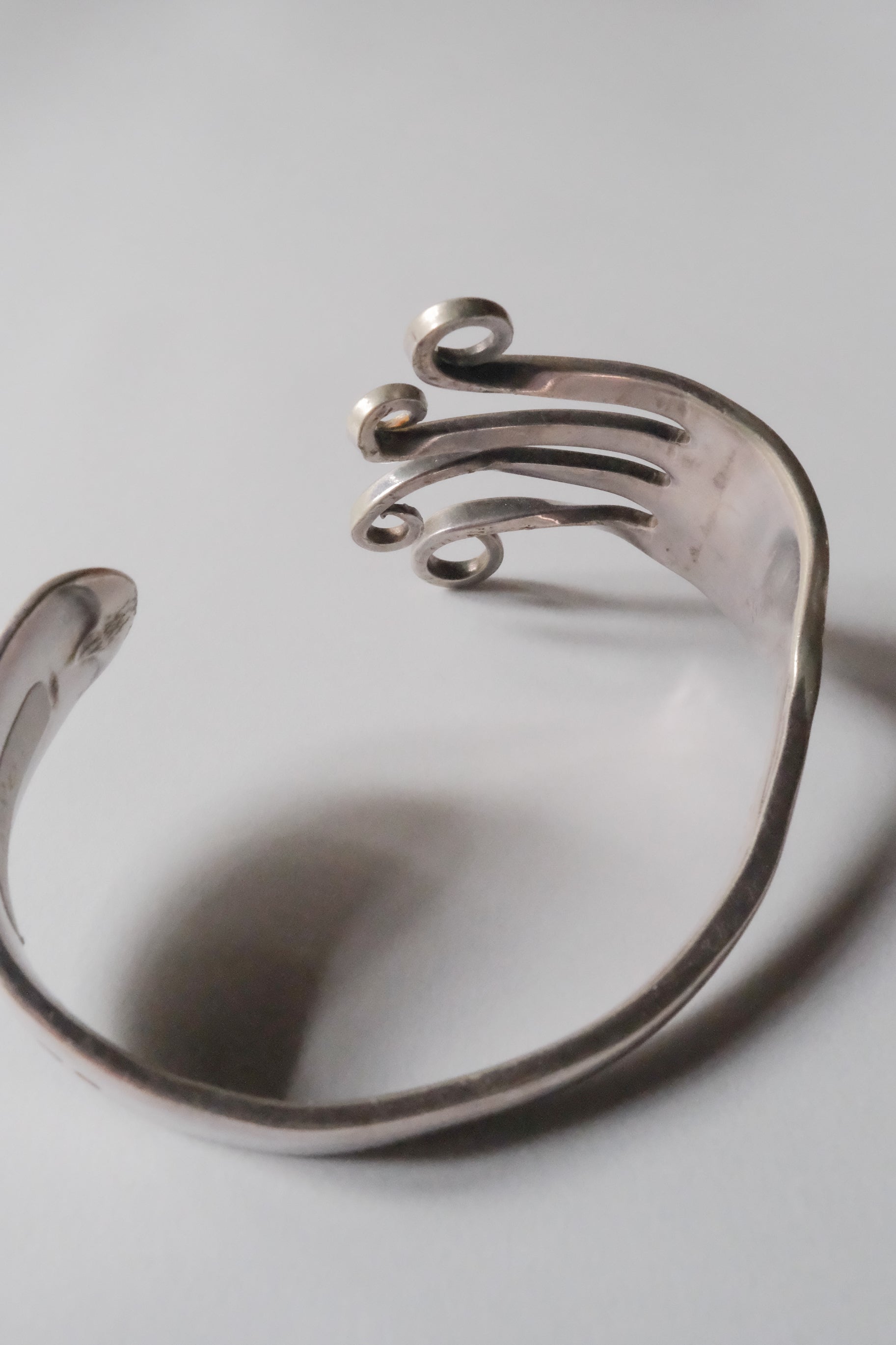 Antique Silver Spoon Bracelet