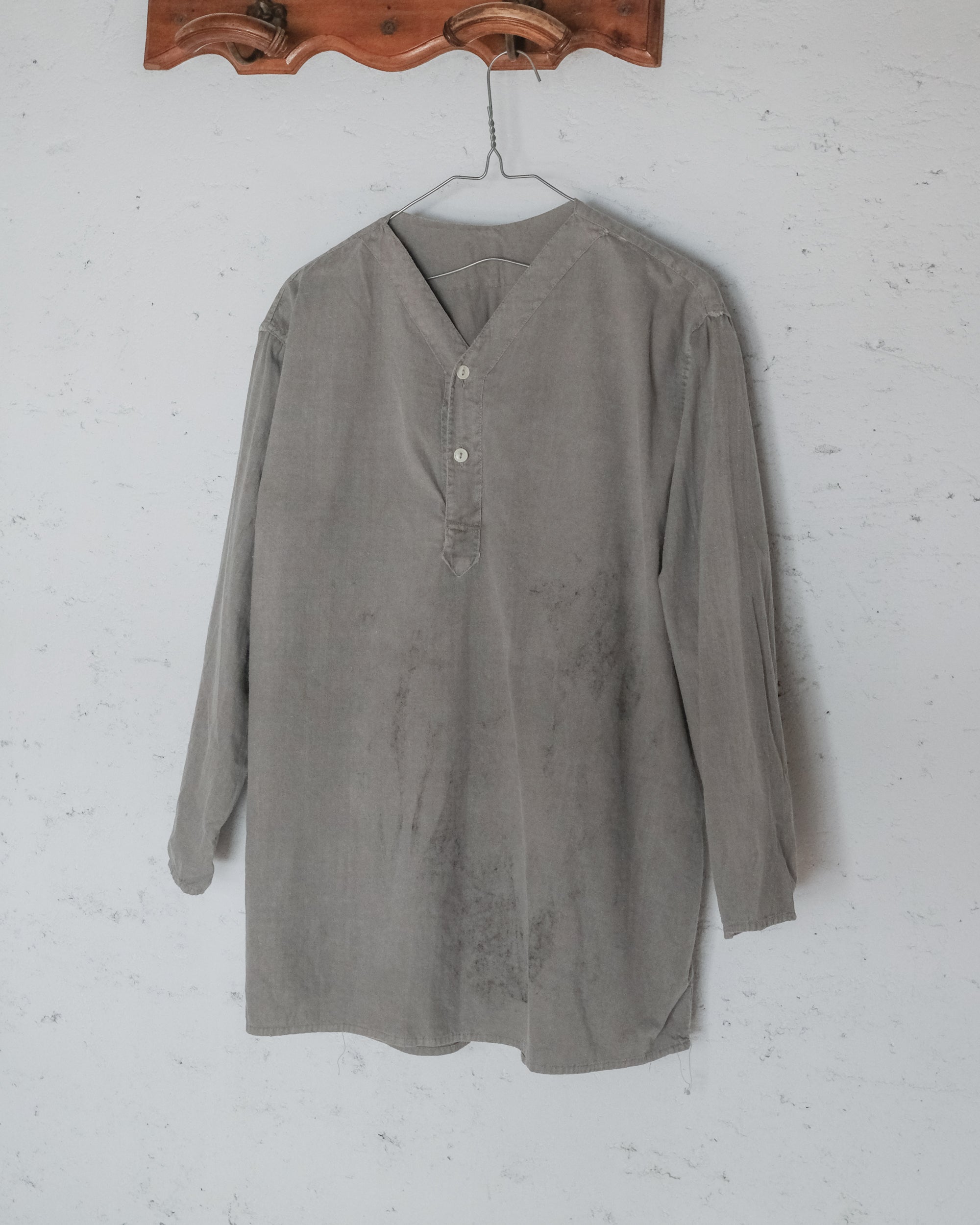 "Rework" USSR Army Summer Pyjama Shirt Over Dyed / 後染蘇聯軍用夏季睡衣