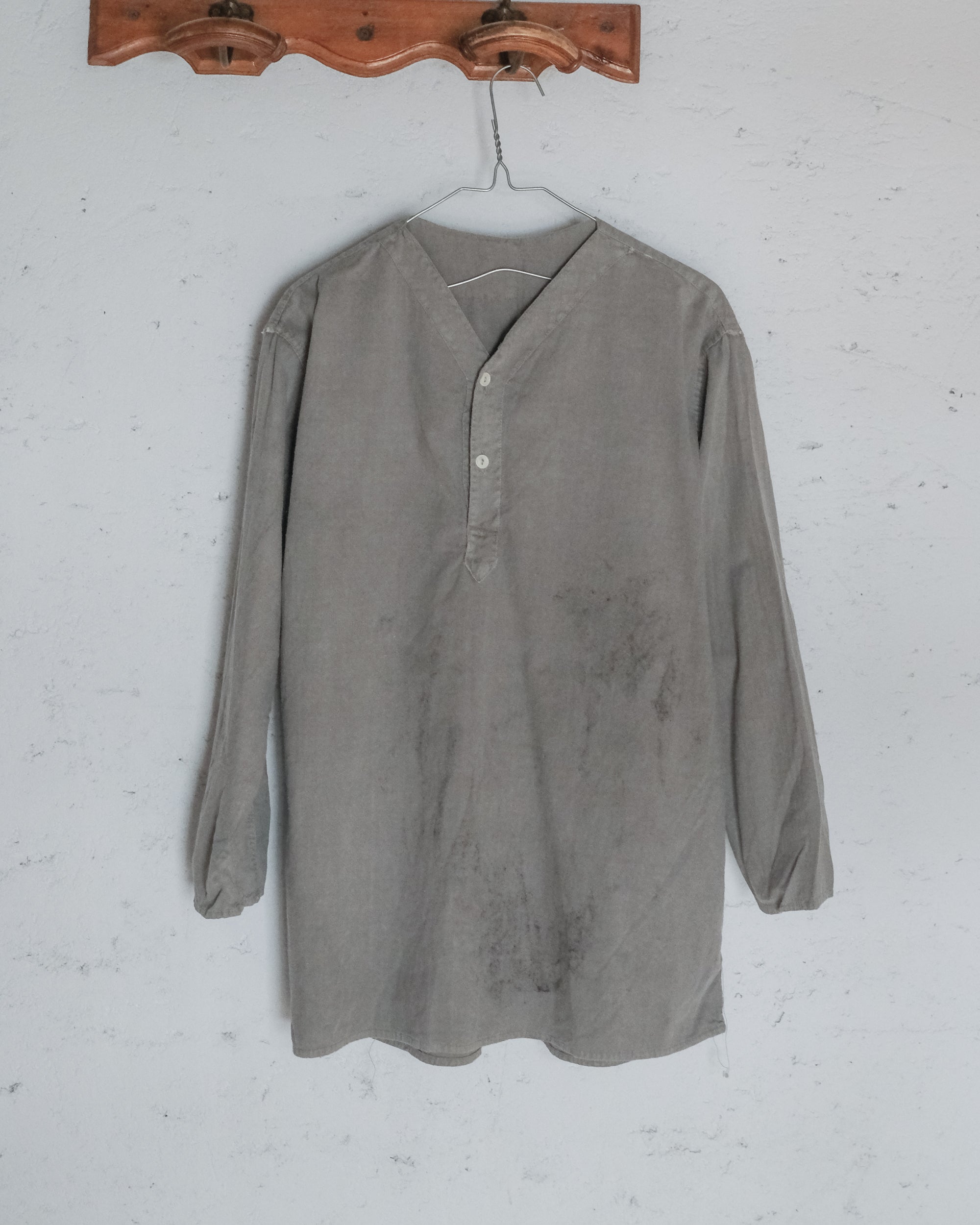 "Rework" USSR Army Summer Pyjama Shirt Over Dyed / 後染蘇聯軍用夏季睡衣