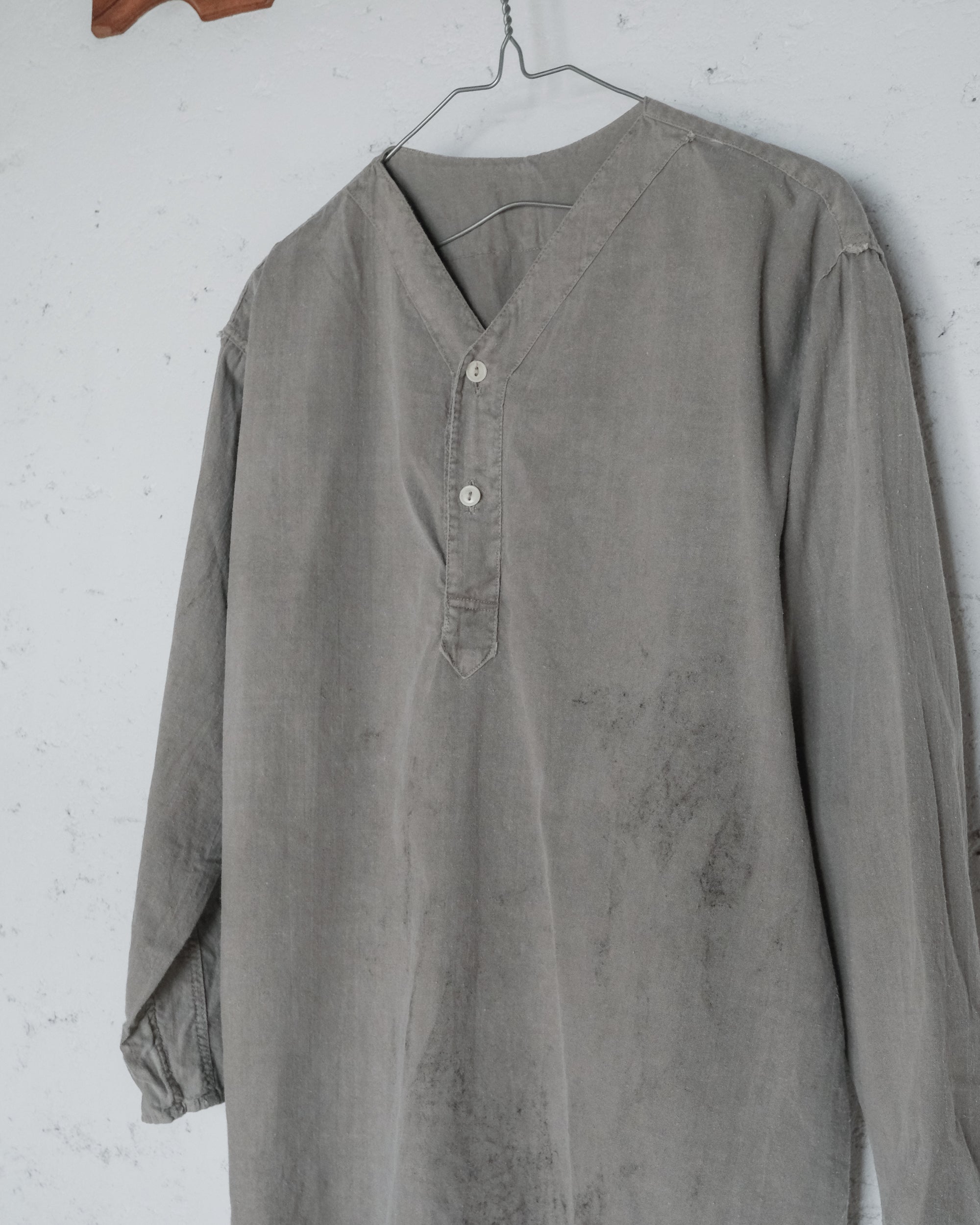 "Rework" USSR Army Summer Pyjama Shirt Over Dyed / 後染蘇聯軍用夏季睡衣