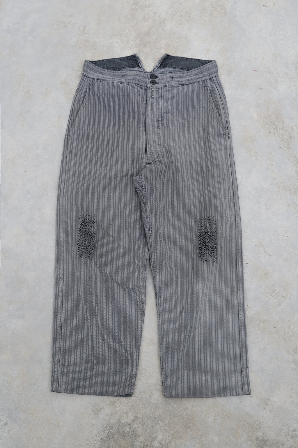1950's "SAVO"French Vintage Stripe Work Trousers / "SAVO"法國工作褲